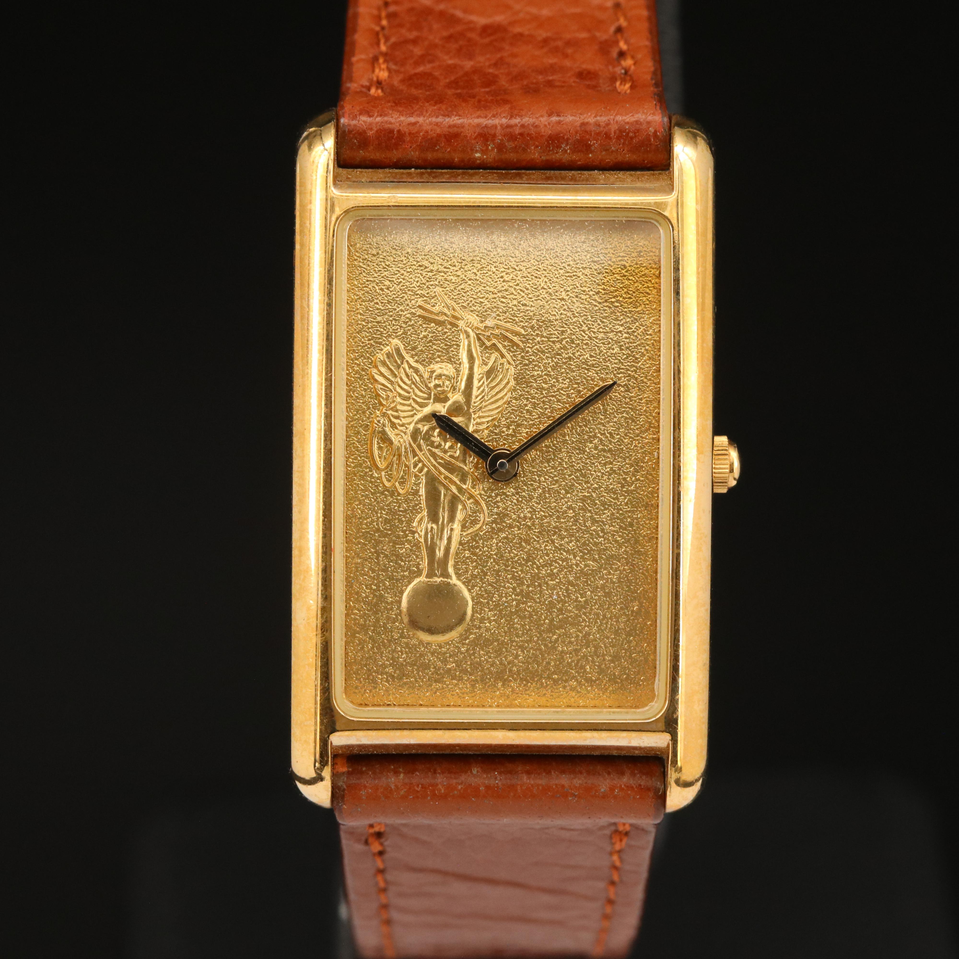Jostens Gold-Tone Quartz Watch