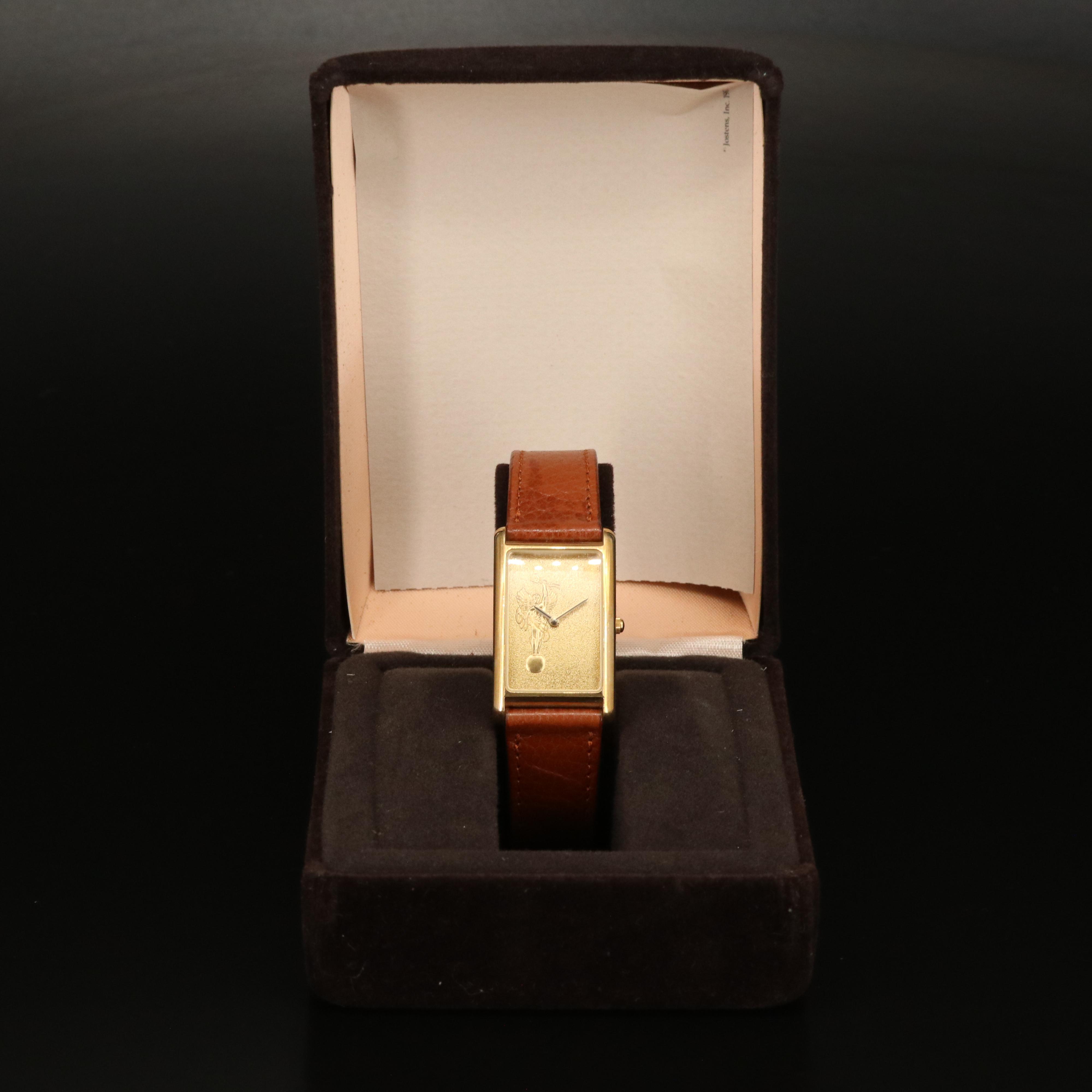 Jostens Gold-Tone Quartz Watch