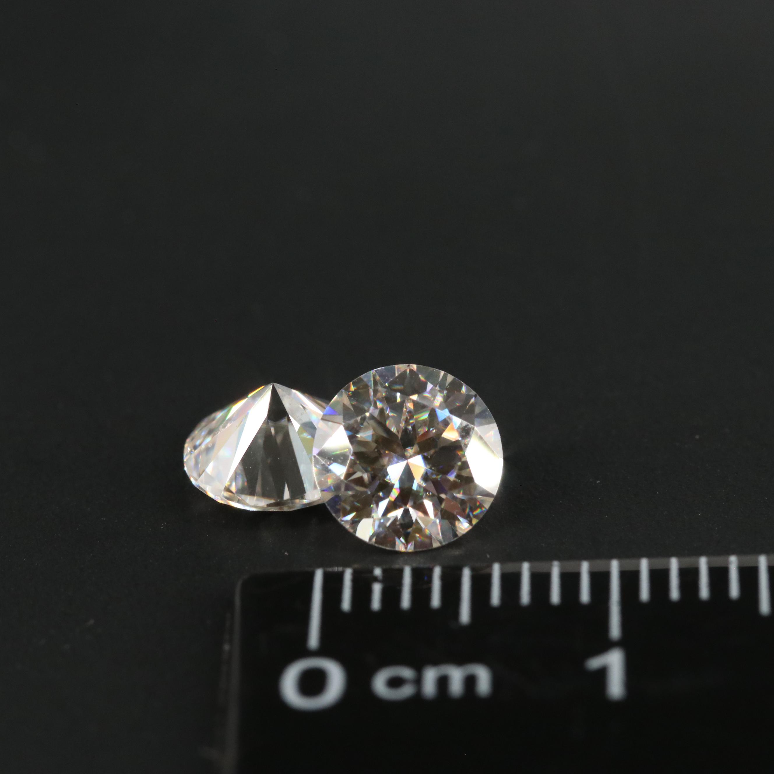 Loose 1.86 CTW Moissanite