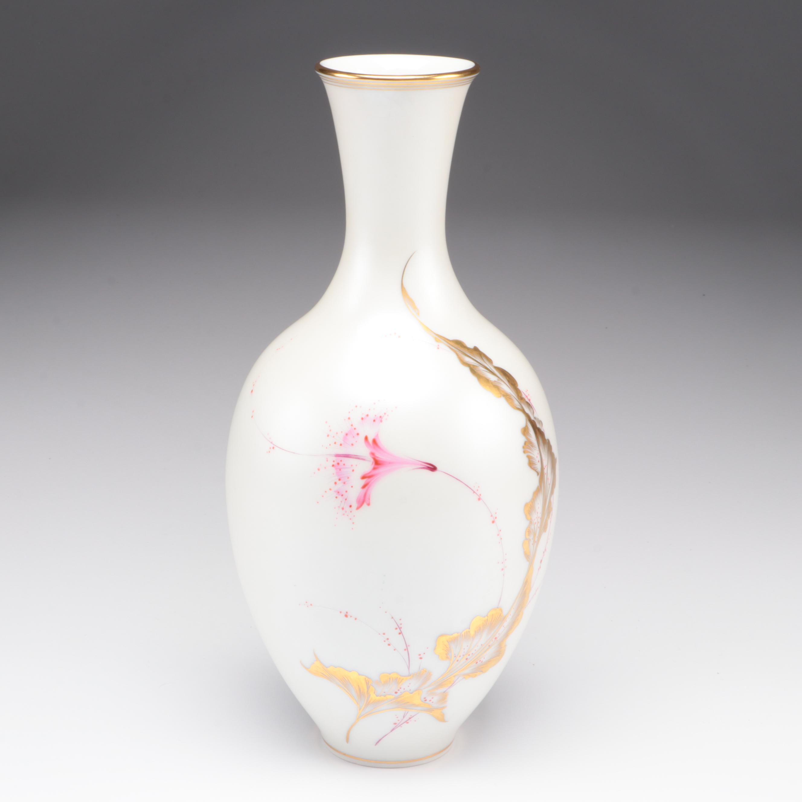 Hutschenreuther and Other Porcelain Vases with Other Porcelain Tableware