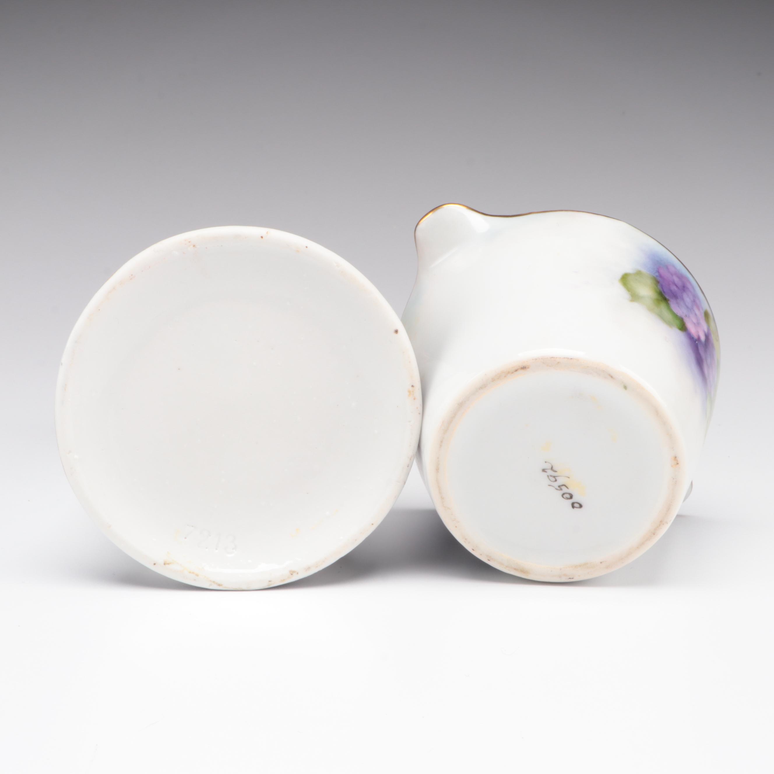 Hutschenreuther and Other Porcelain Vases with Other Porcelain Tableware