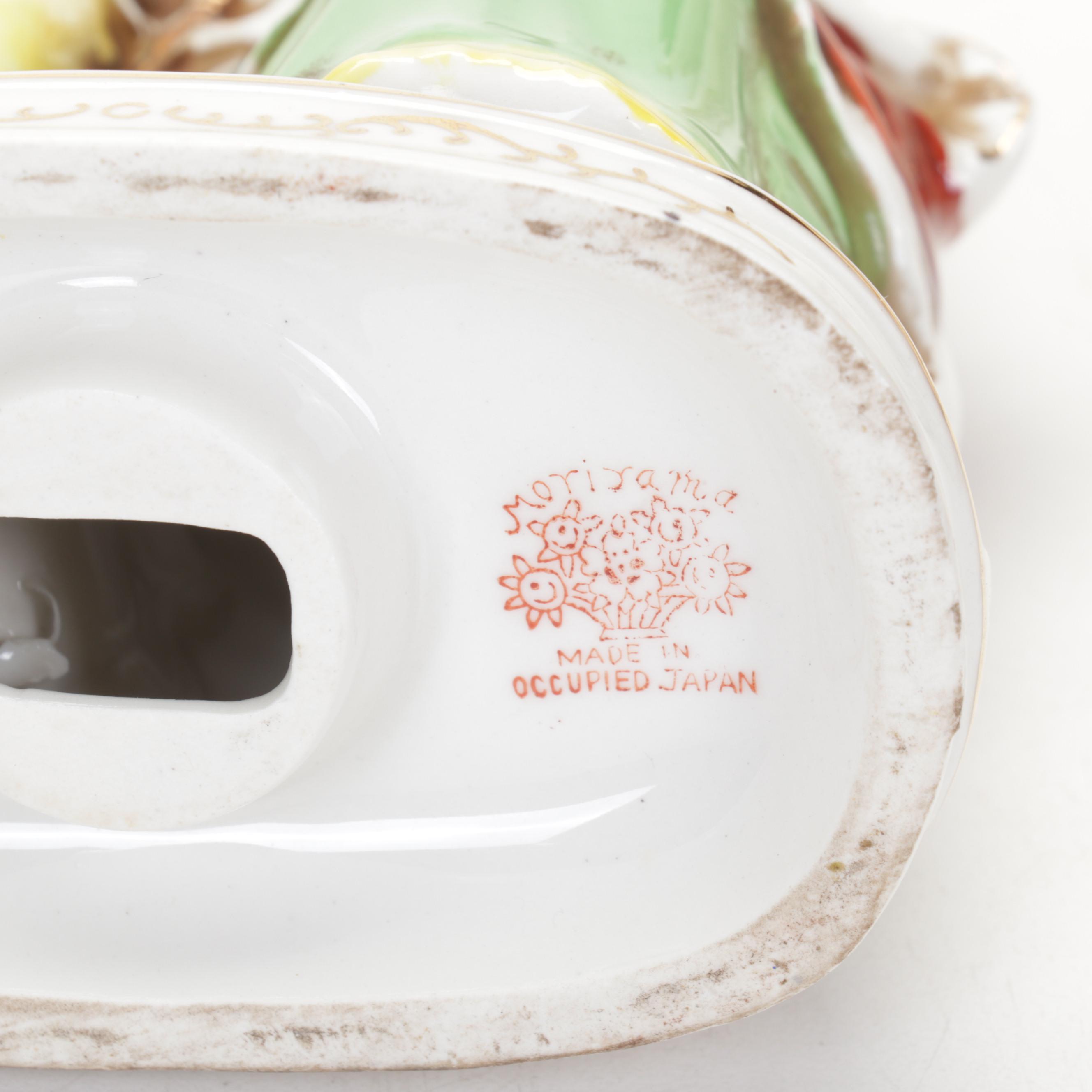 Royal Staffordshire Pottery"Queens Border" Ironstone Platter and Other Tableware