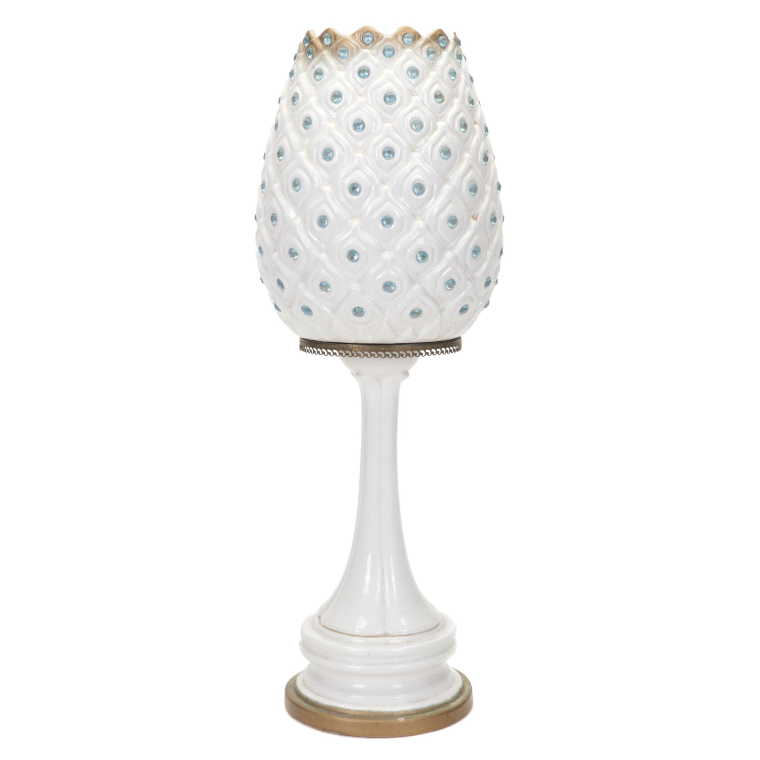 Royal Haeger Ceramic Pineapple Lamp, Mid-20th Century