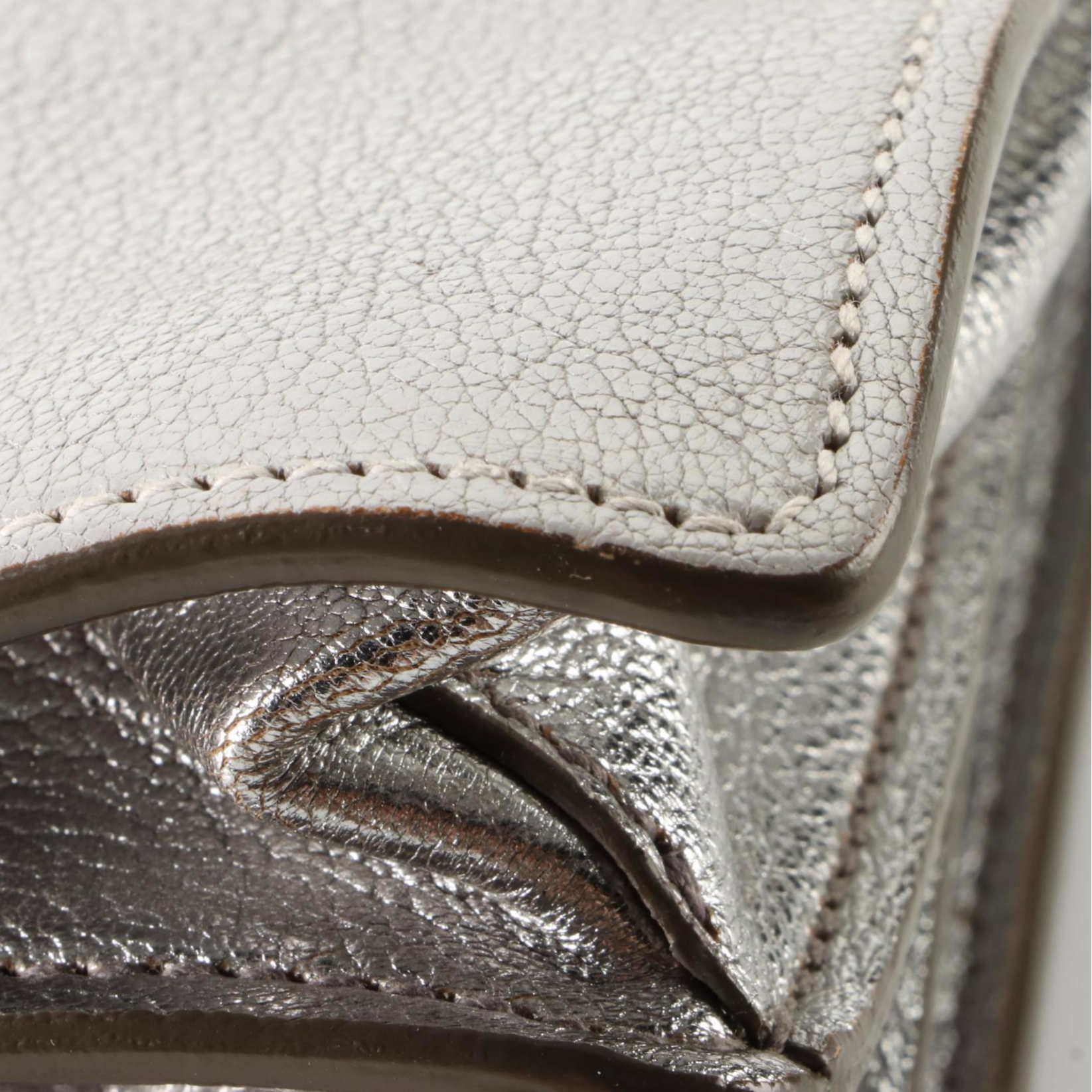 Miu Miu Madras Convertible Tote in Tri-Color Goatskin Leather