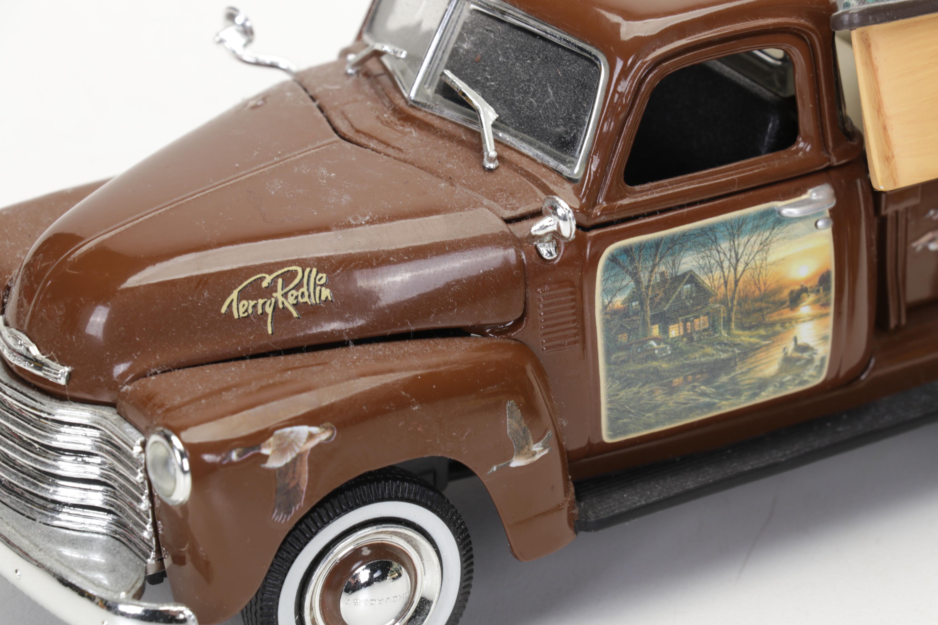 Diecast Metal and Plastic Pick-up Trucks and Motorcycles