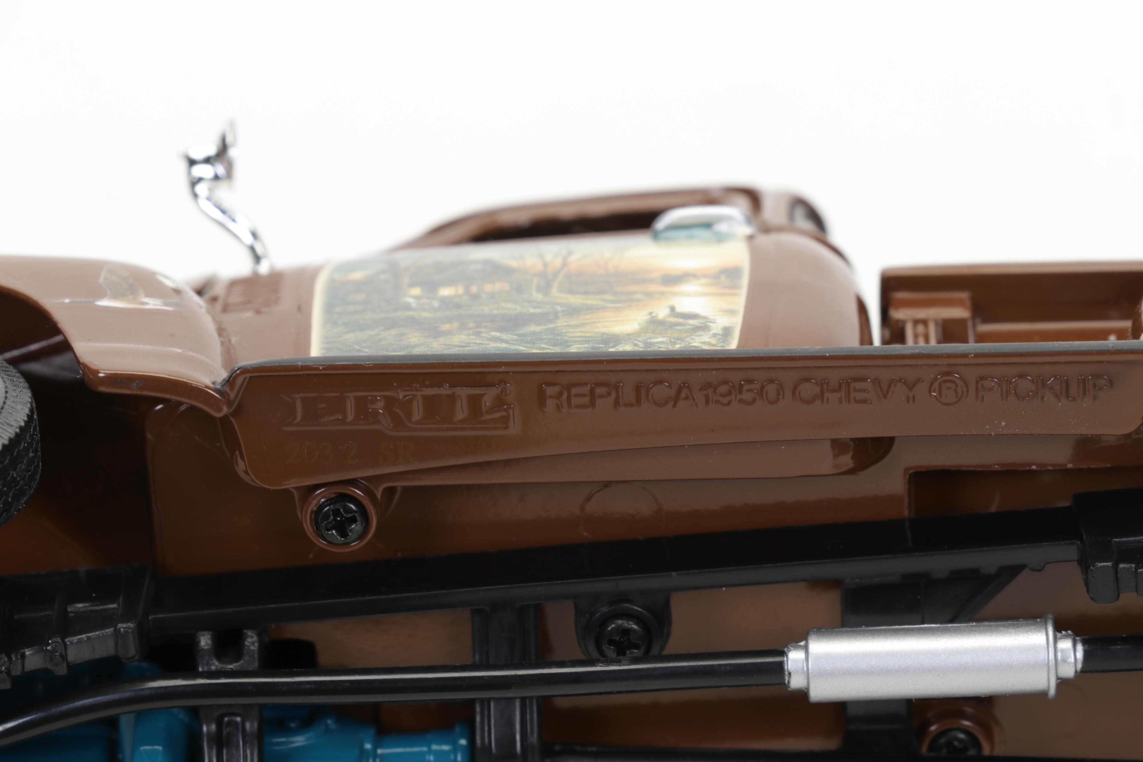 Diecast Metal and Plastic Pick-up Trucks and Motorcycles