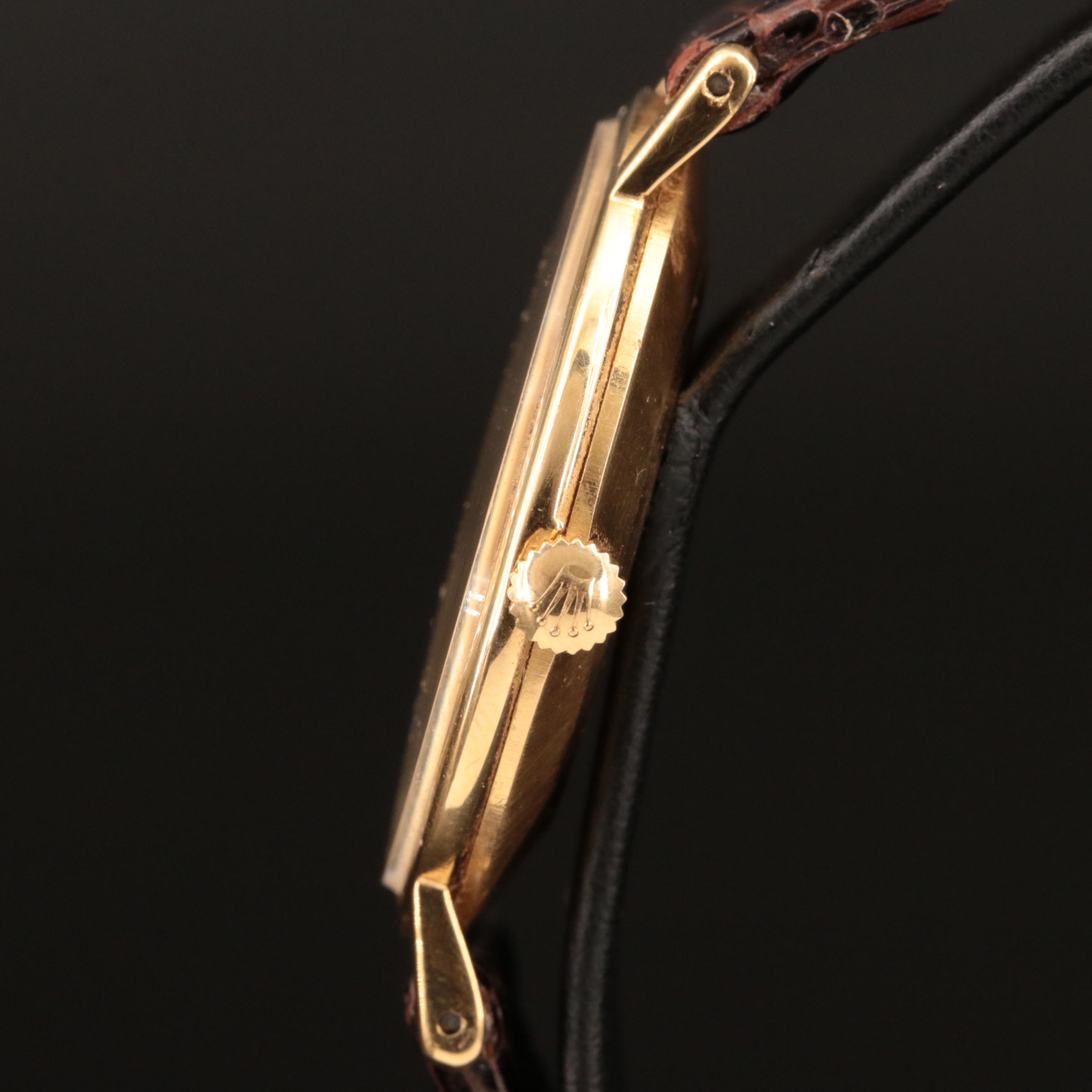 18K Vintage Rolex Cellini Hand Wind Watch