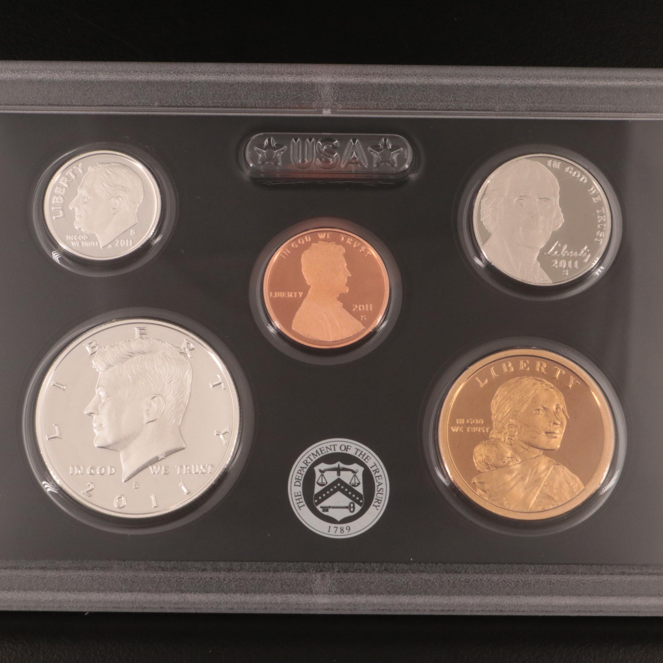 Three Different U.S. Silver Proof Sets
