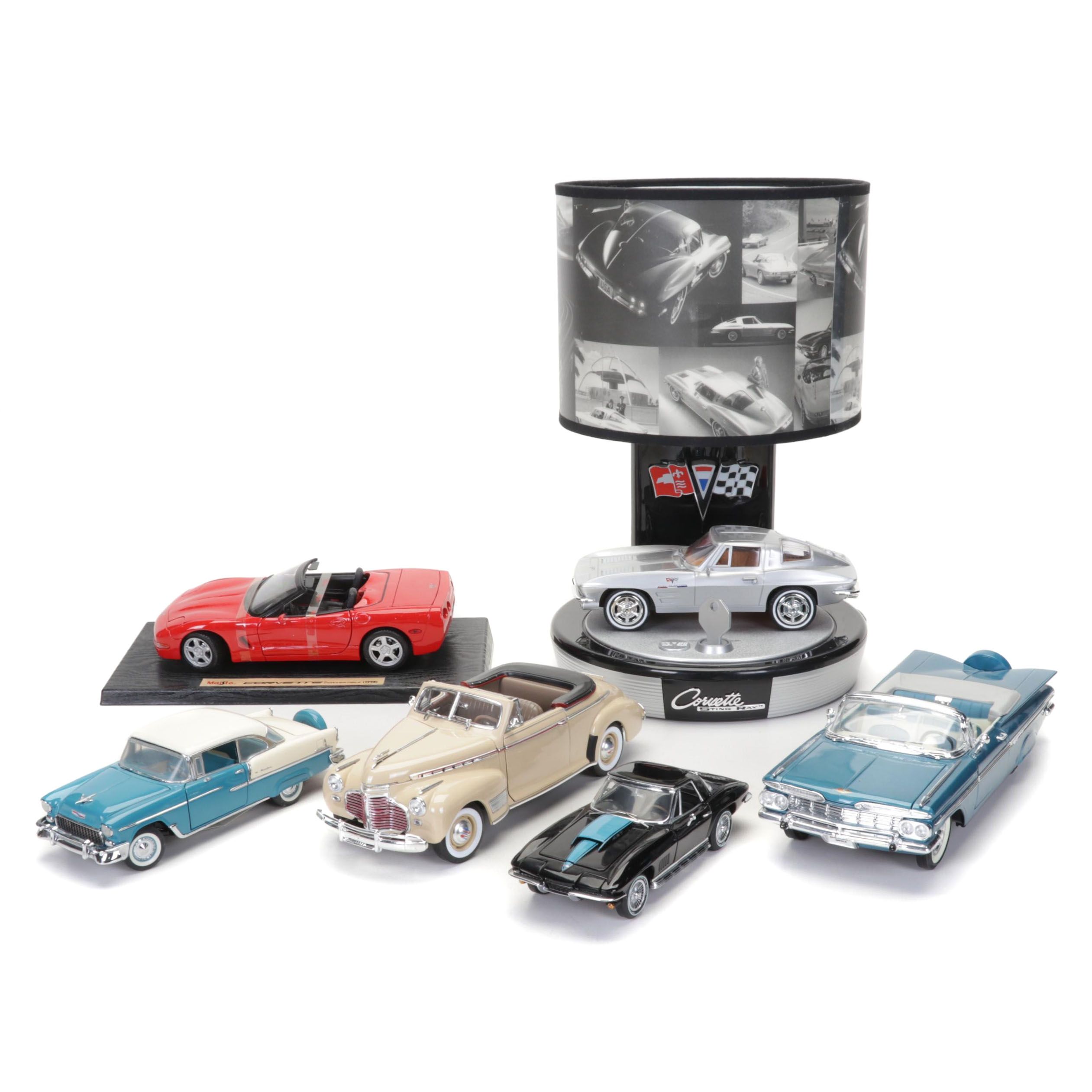 Chevrolet Corvette, Bel Air, More Diecast Vehicles, Corvette StingRay Table Lamp