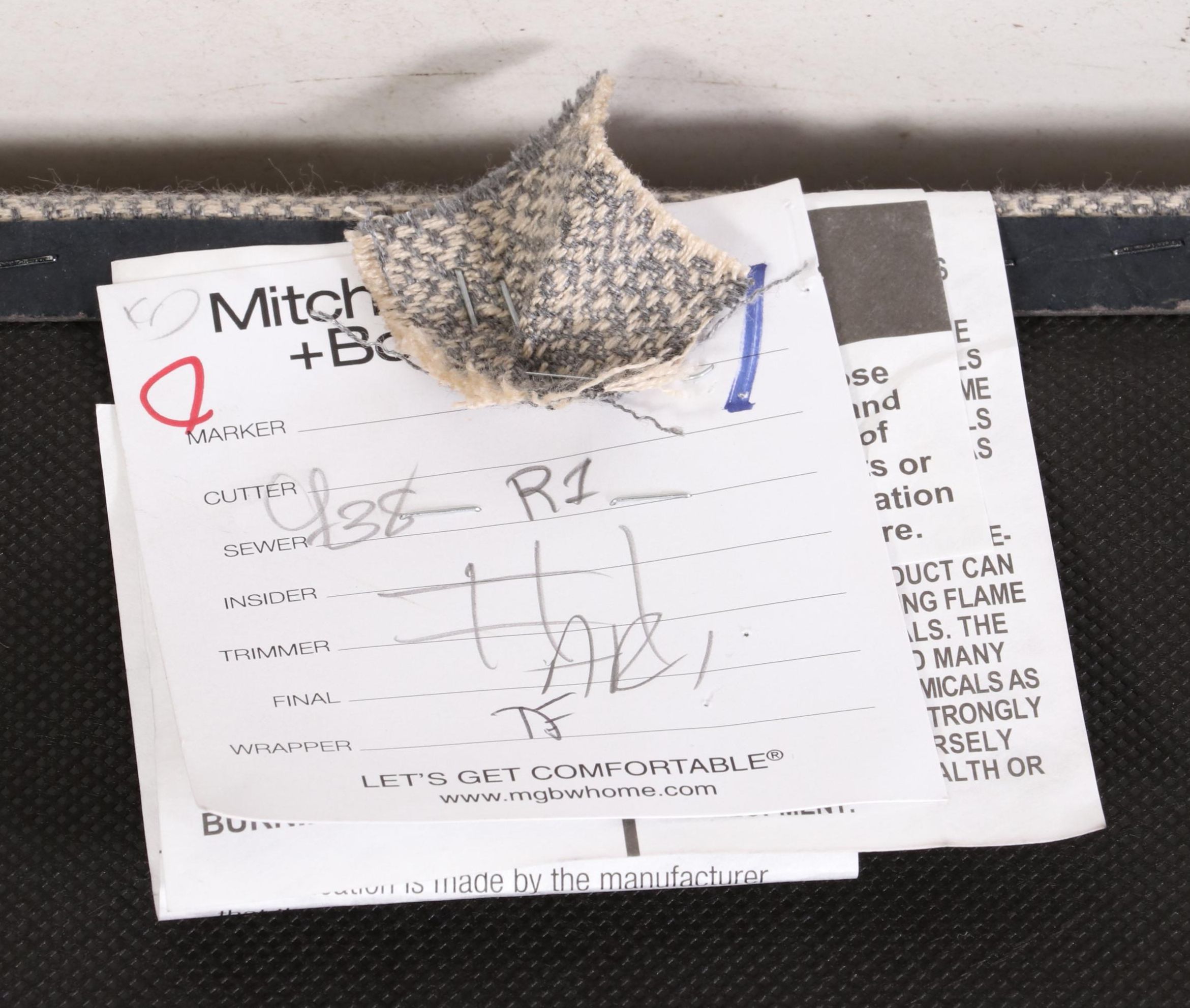 Mitchell Gold + Bob Williams "Whitley" Custom-Upholstered Easy Armchair