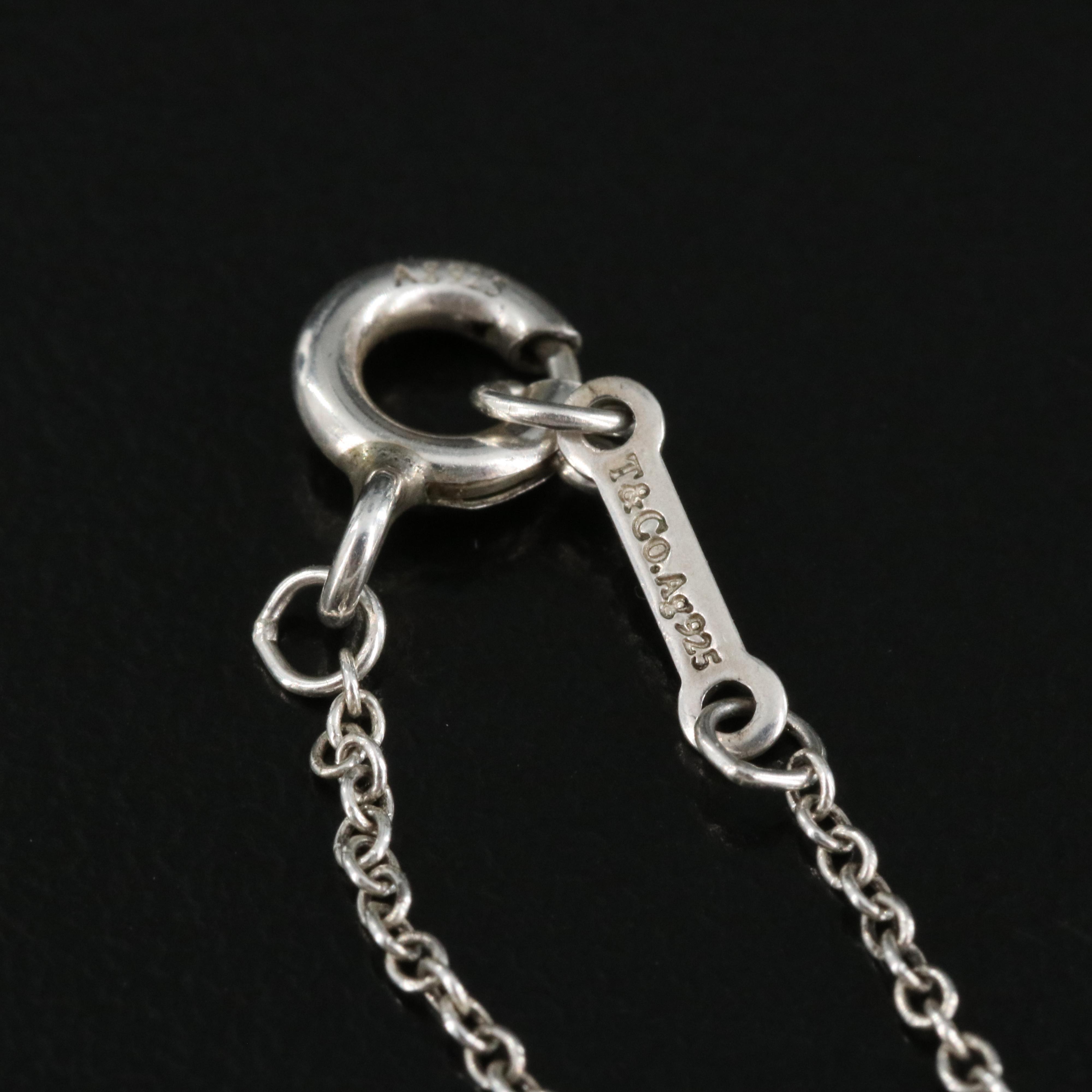 Paloma Picasso for Tiffany & Co. "Loving Heart" Necklace in Sterling