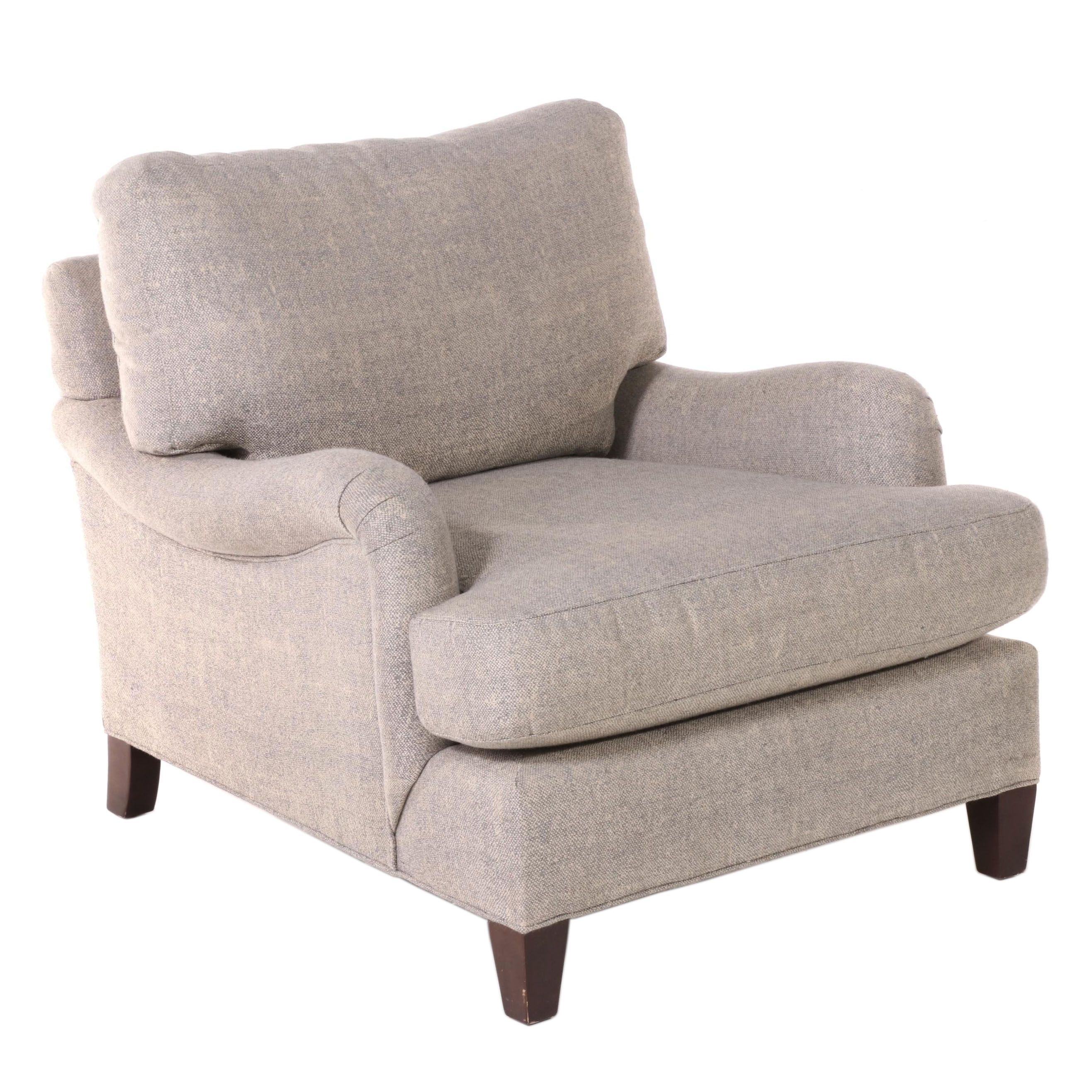 Mitchell Gold + Bob Williams "Whitley" Custom-Upholstered Easy Armchair