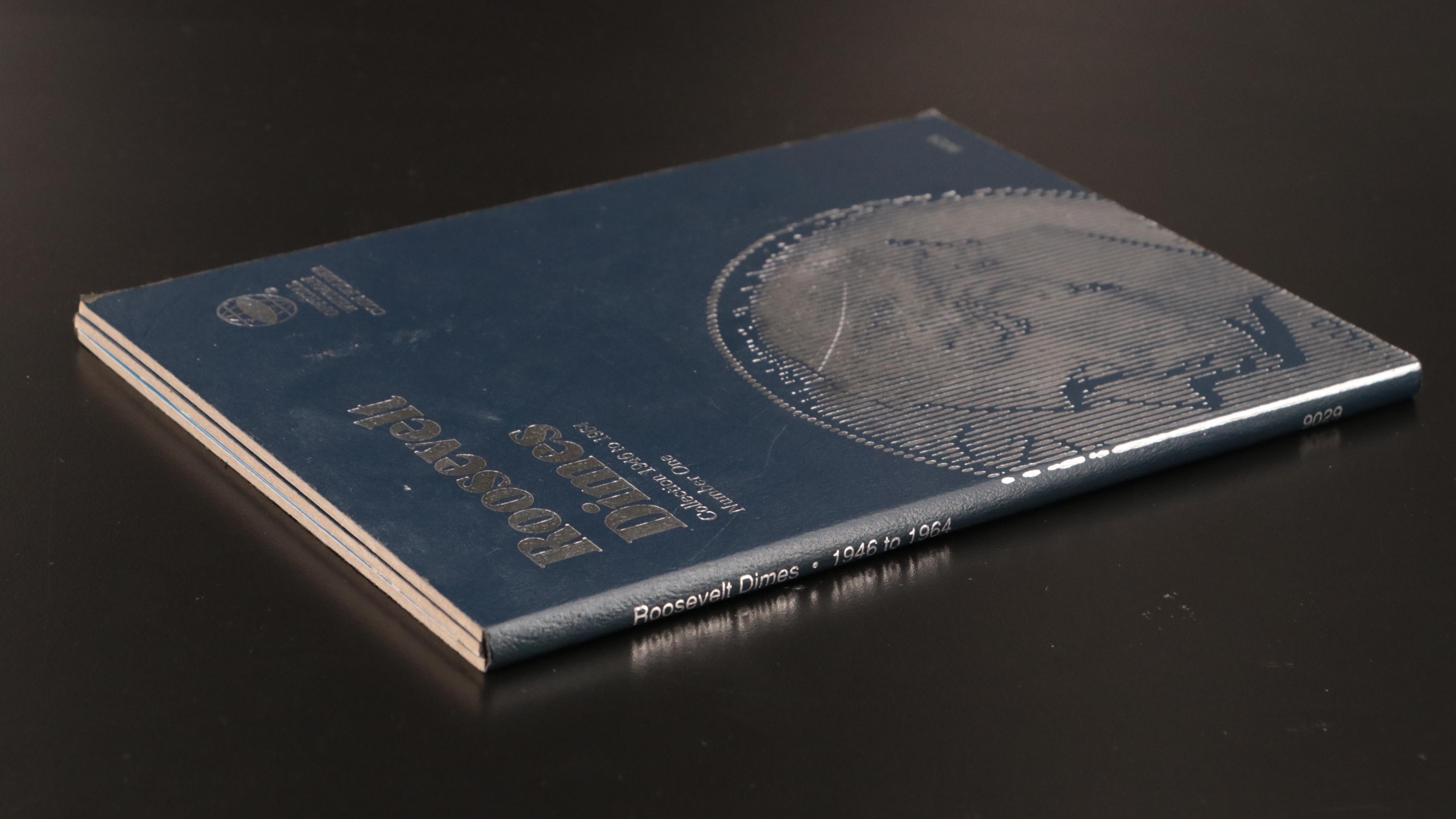 Nearly-Complete Collection of Forty-Six Roosevelt Silver Dimes, 1946-1964