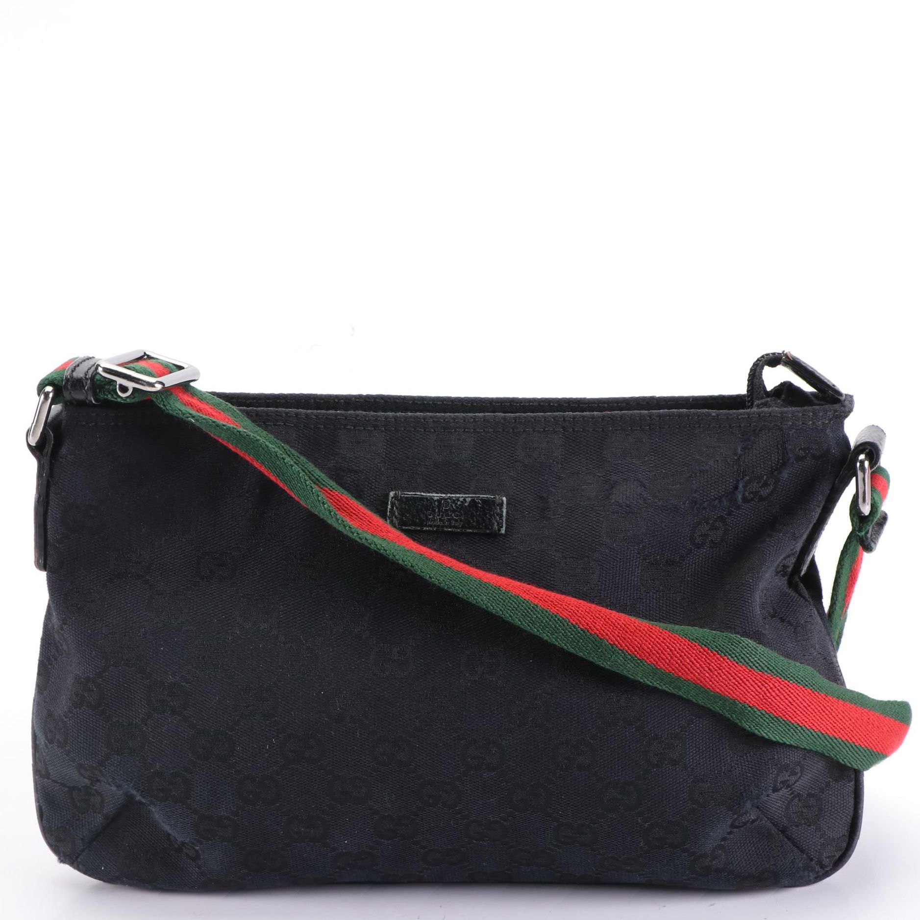 Gucci GG Canvas Web Strap Crossbody
