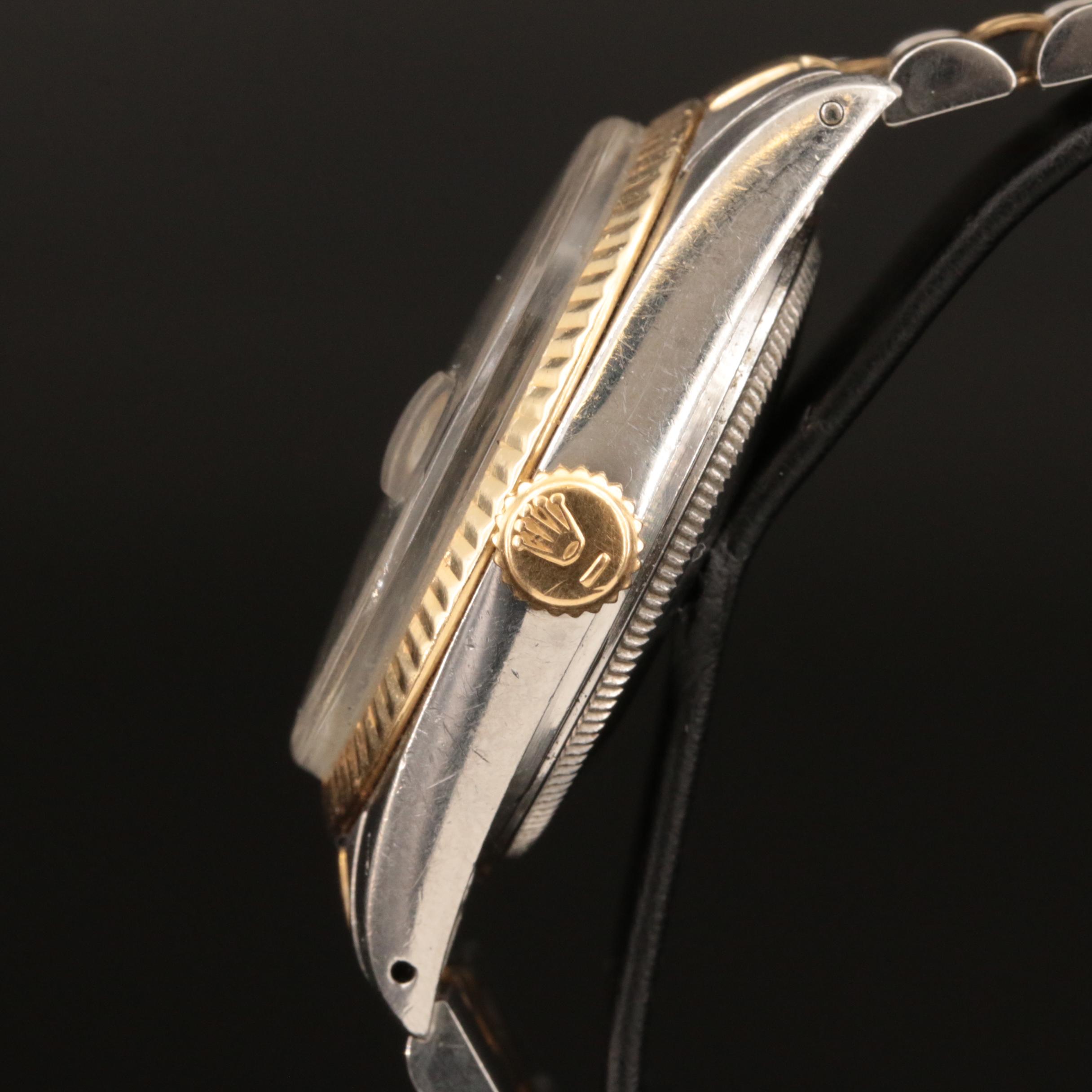 1981 Rolex Oyster Perpetual Datejust 18K and Stainless Steel Watch