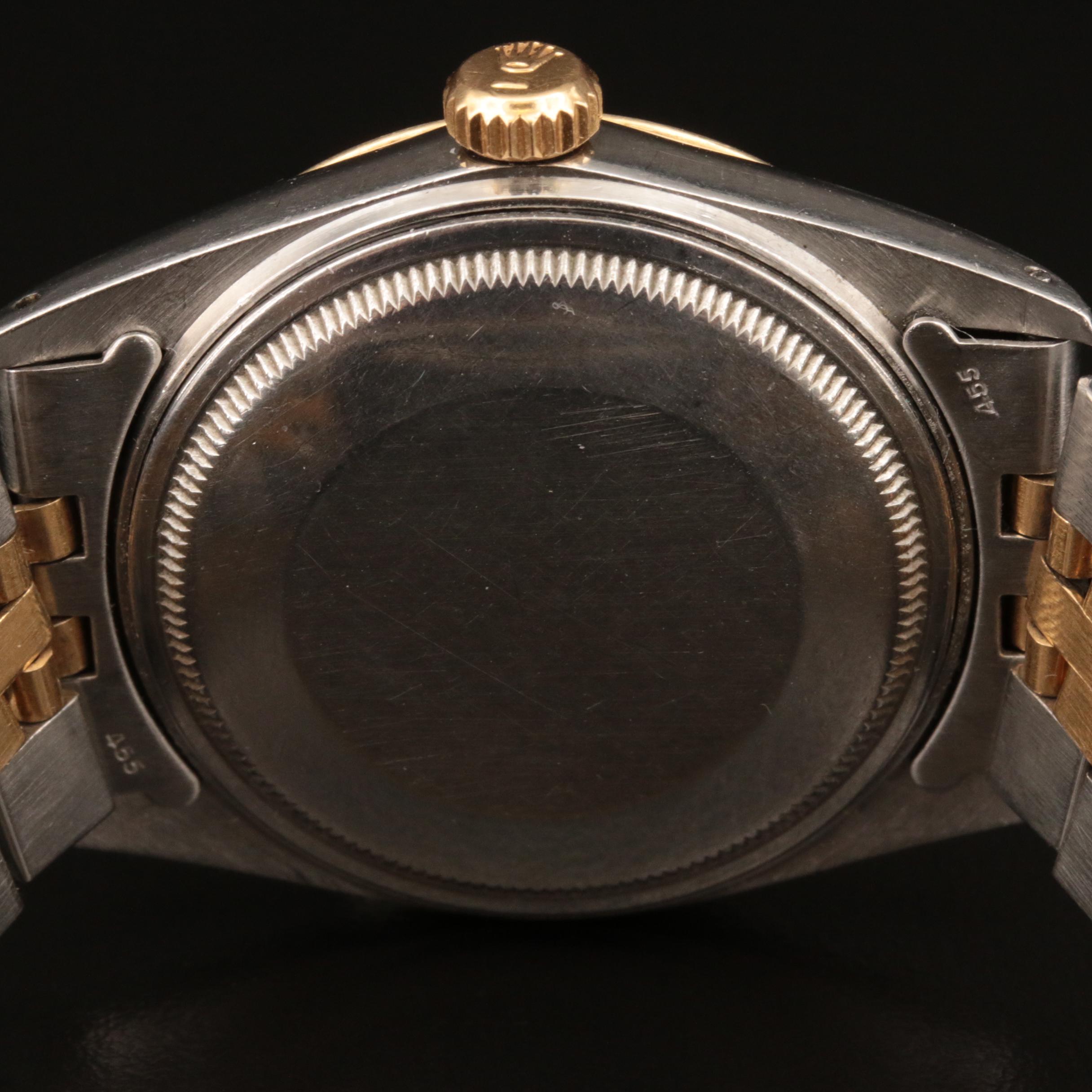 1981 Rolex Oyster Perpetual Datejust 18K and Stainless Steel Watch