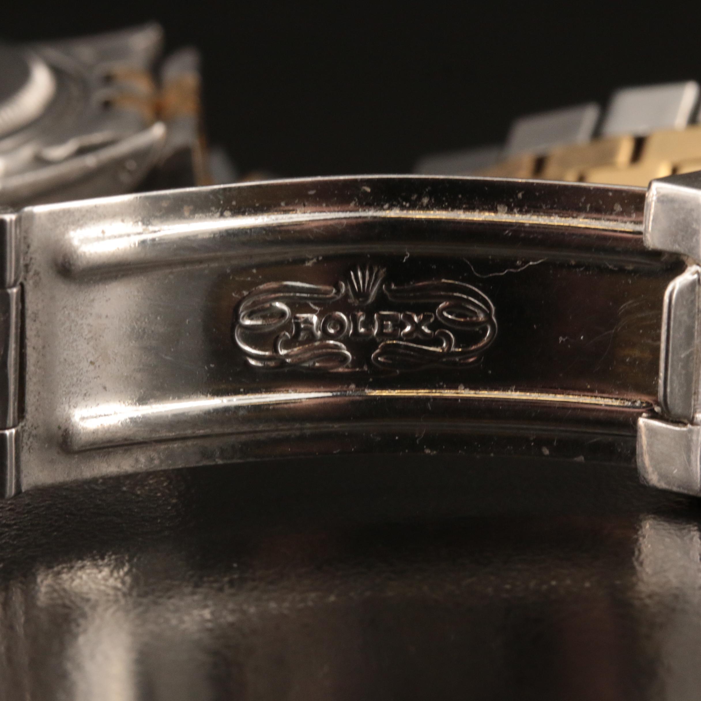 1981 Rolex Oyster Perpetual Datejust 18K and Stainless Steel Watch