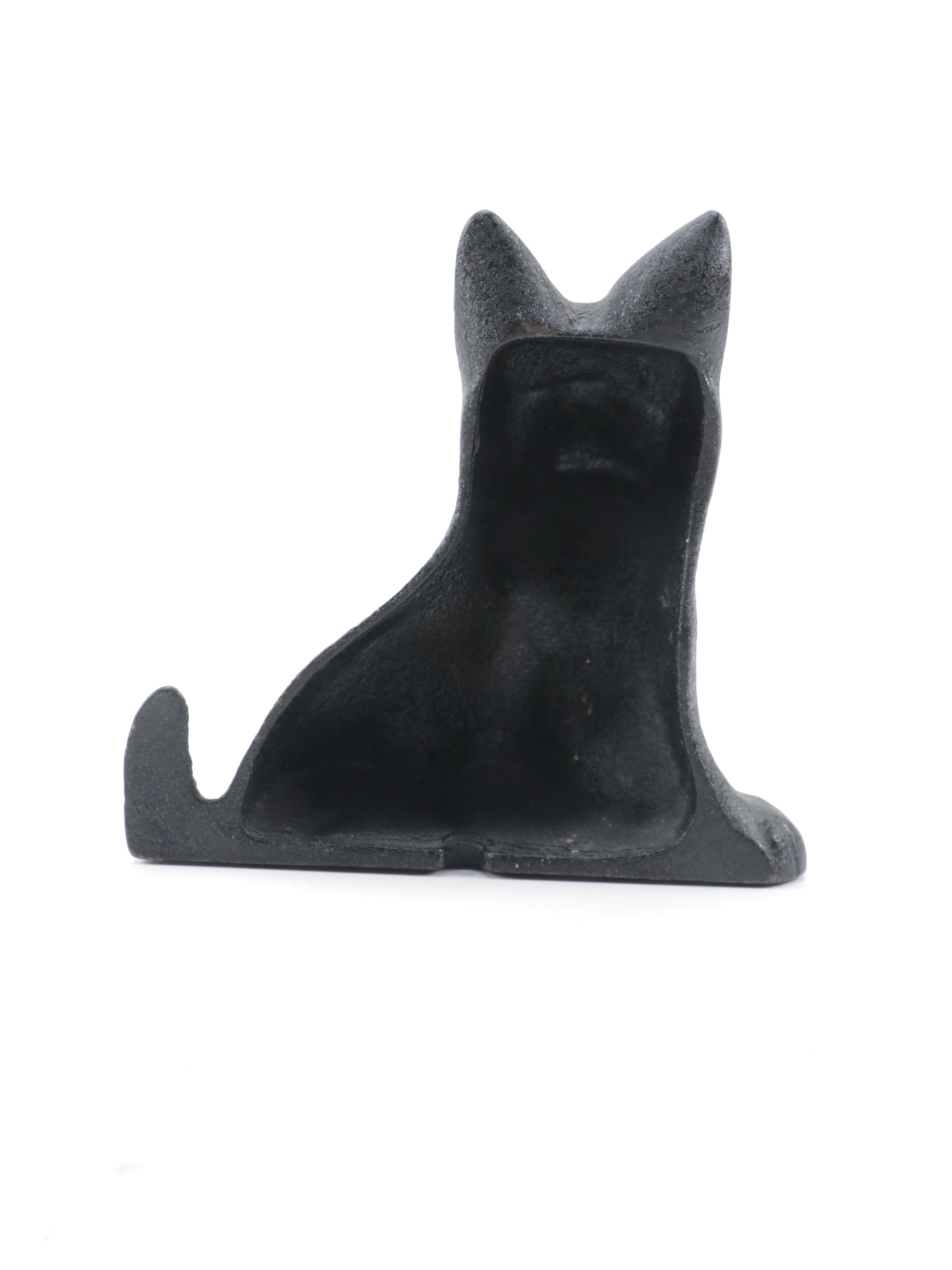 Cast Iron Scottish Terrier Doorstop