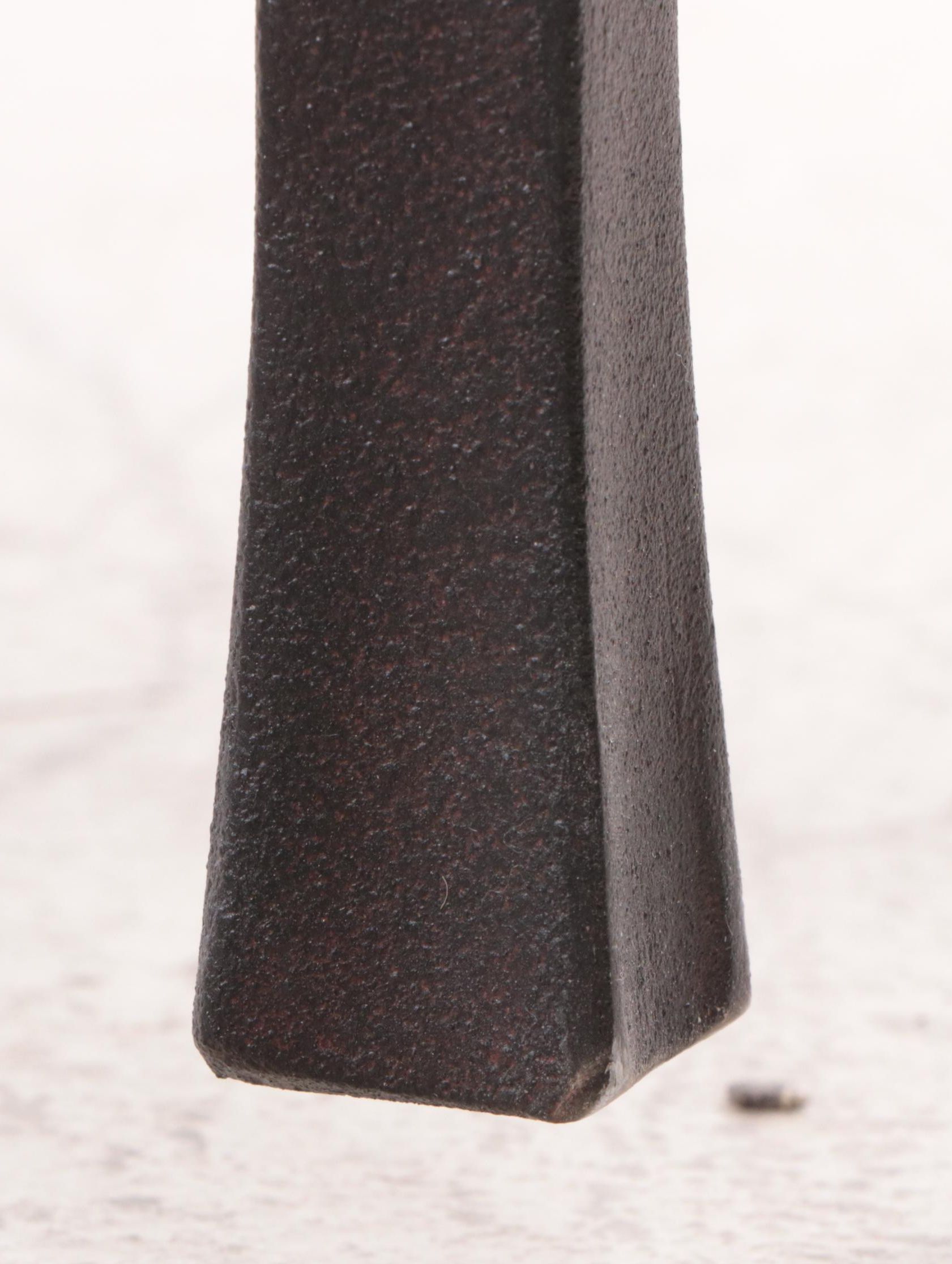 Contemporary Metal and Marble Top Console Table