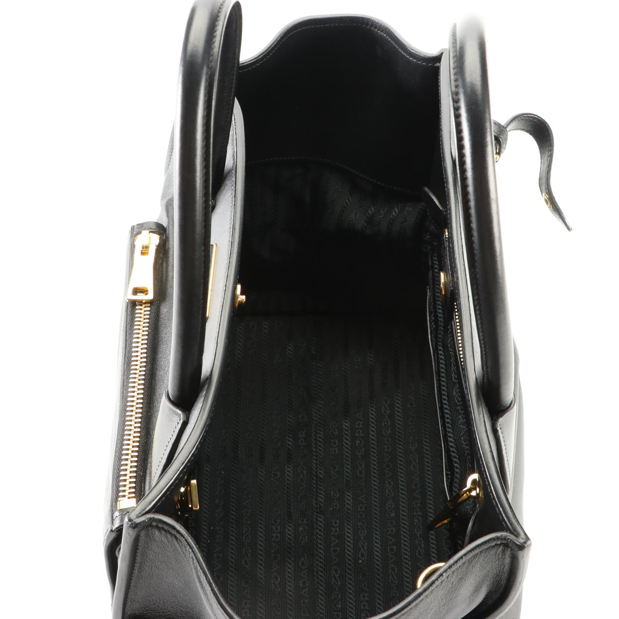 Prada Leather Tote Bag