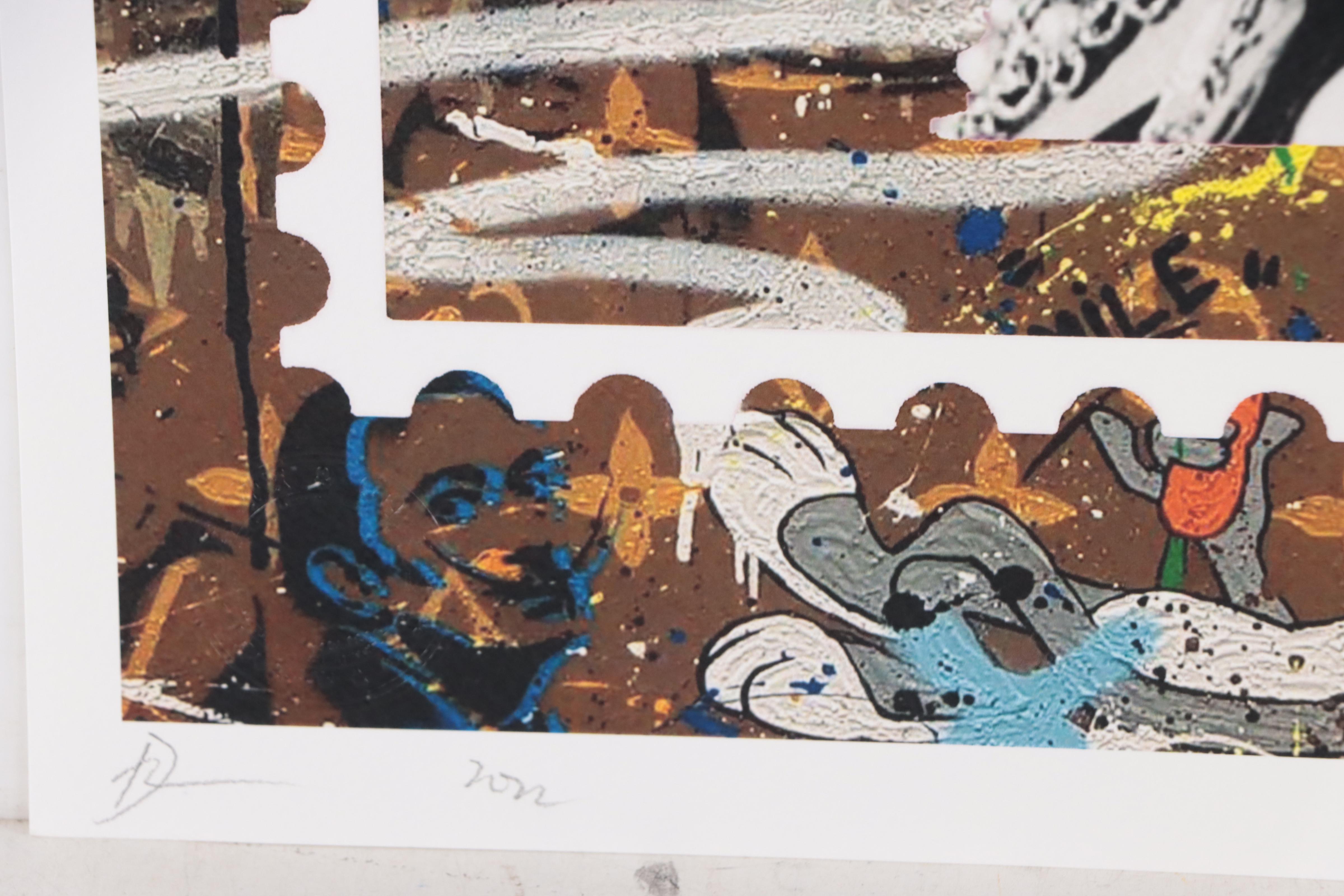 Death NYC Pop Art Graphic Print of Queen Elizabeth, 2022