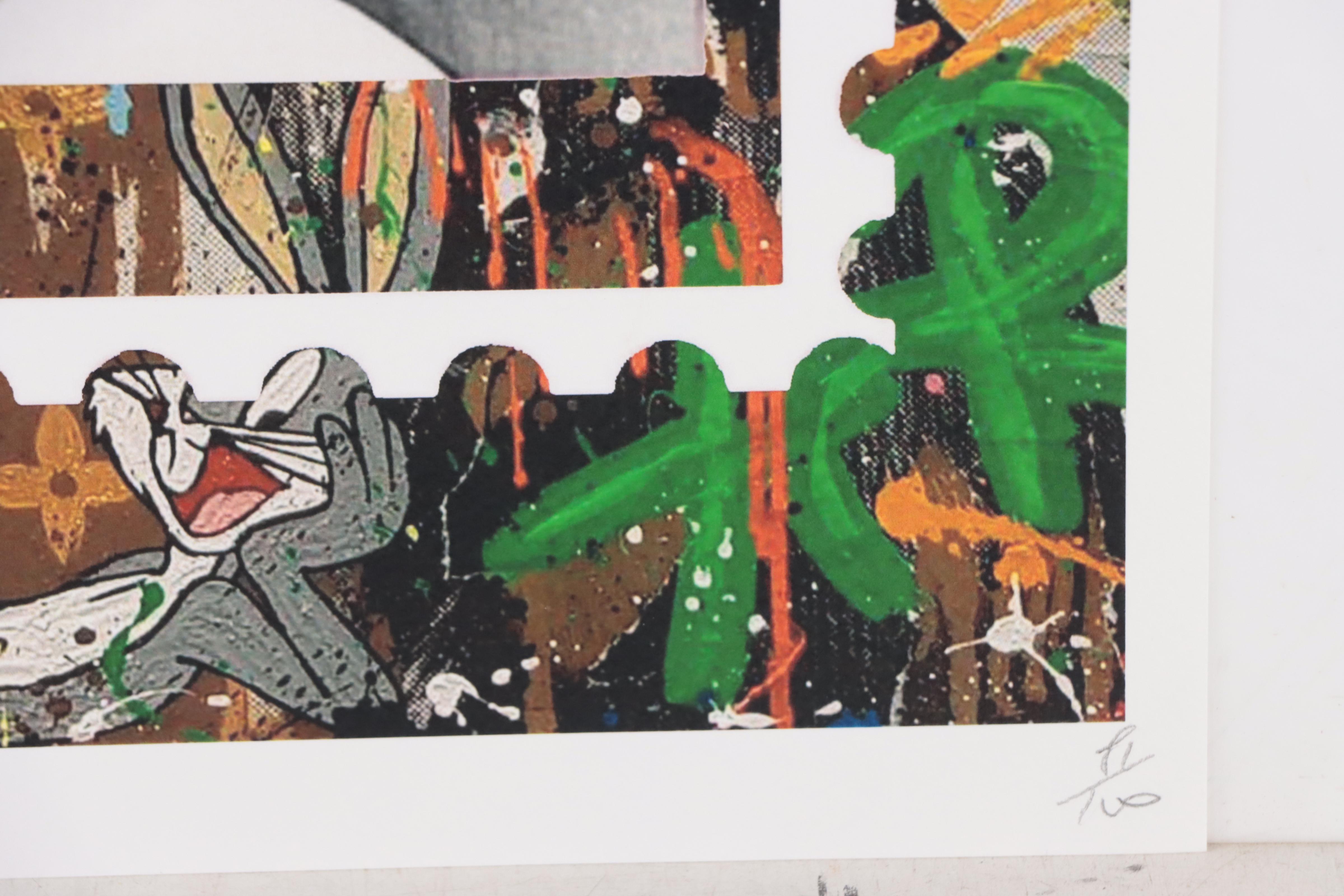 Death NYC Pop Art Graphic Print of Queen Elizabeth, 2022