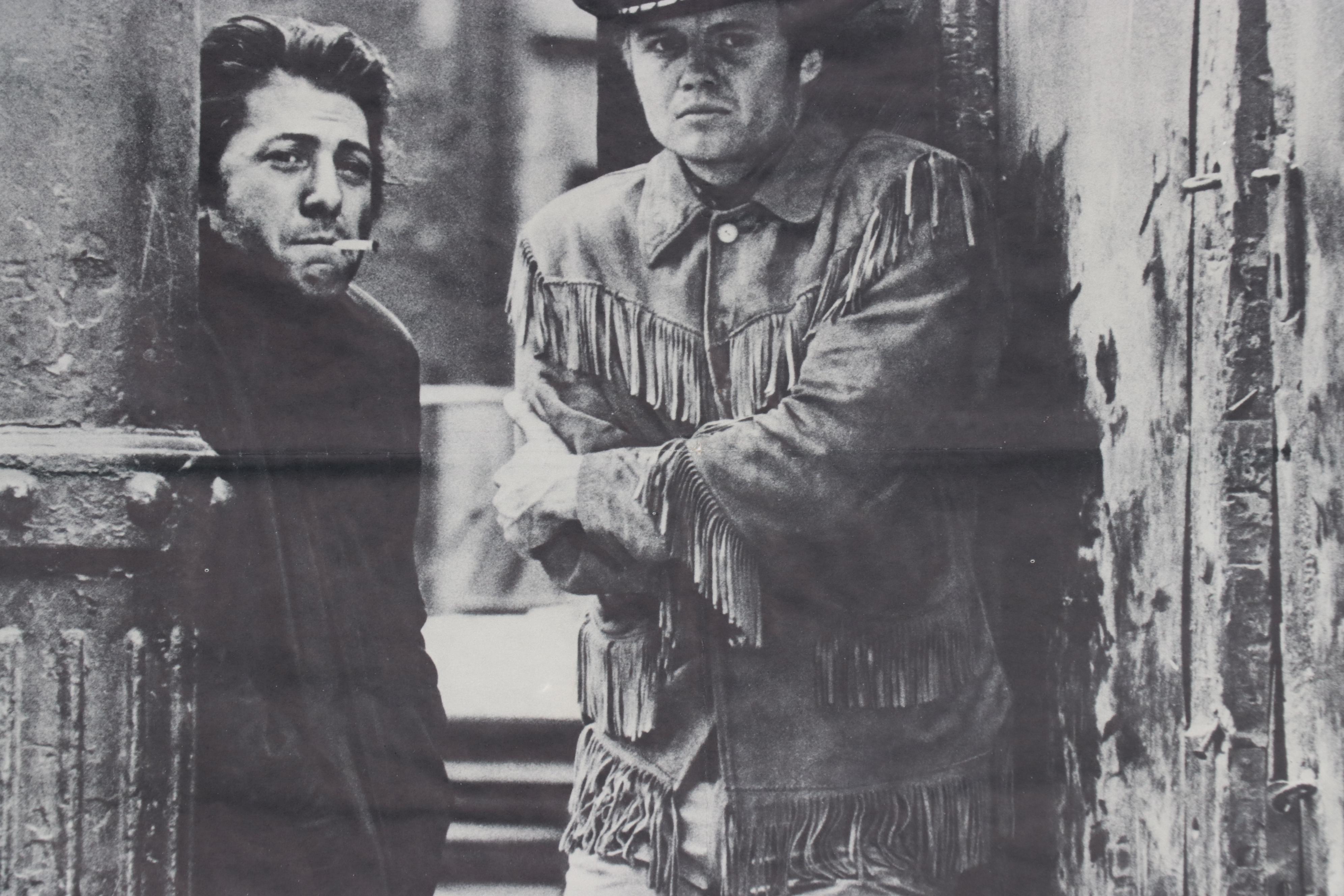 Film Release Poster "Midnight Cowboy," 1969