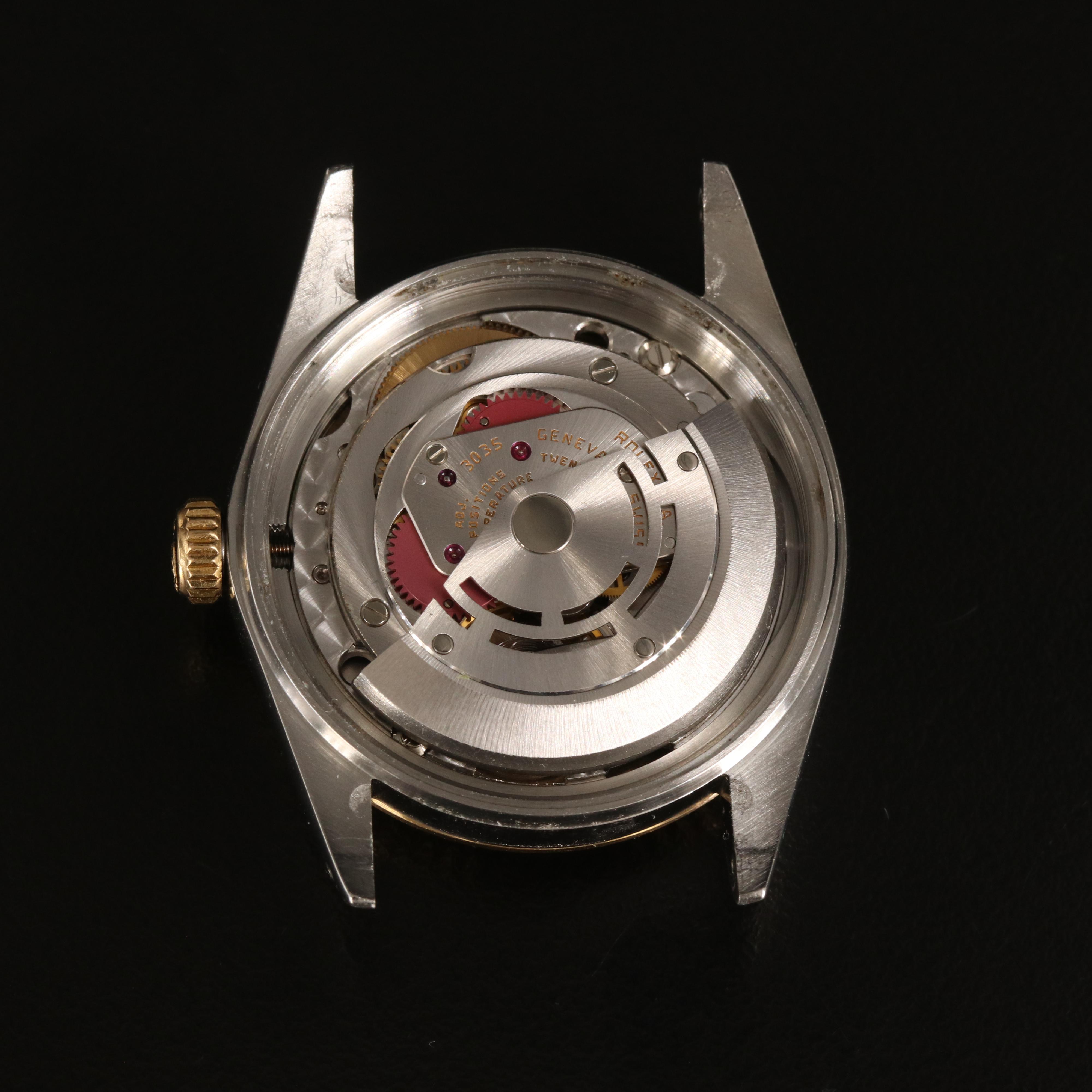 1985 Rolex 18K and Stainless Steel Oyster Perpetual Datejust Watch