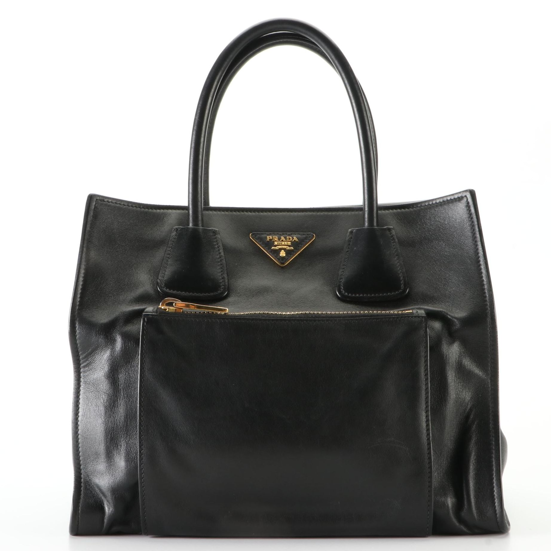 Prada Leather Tote Bag