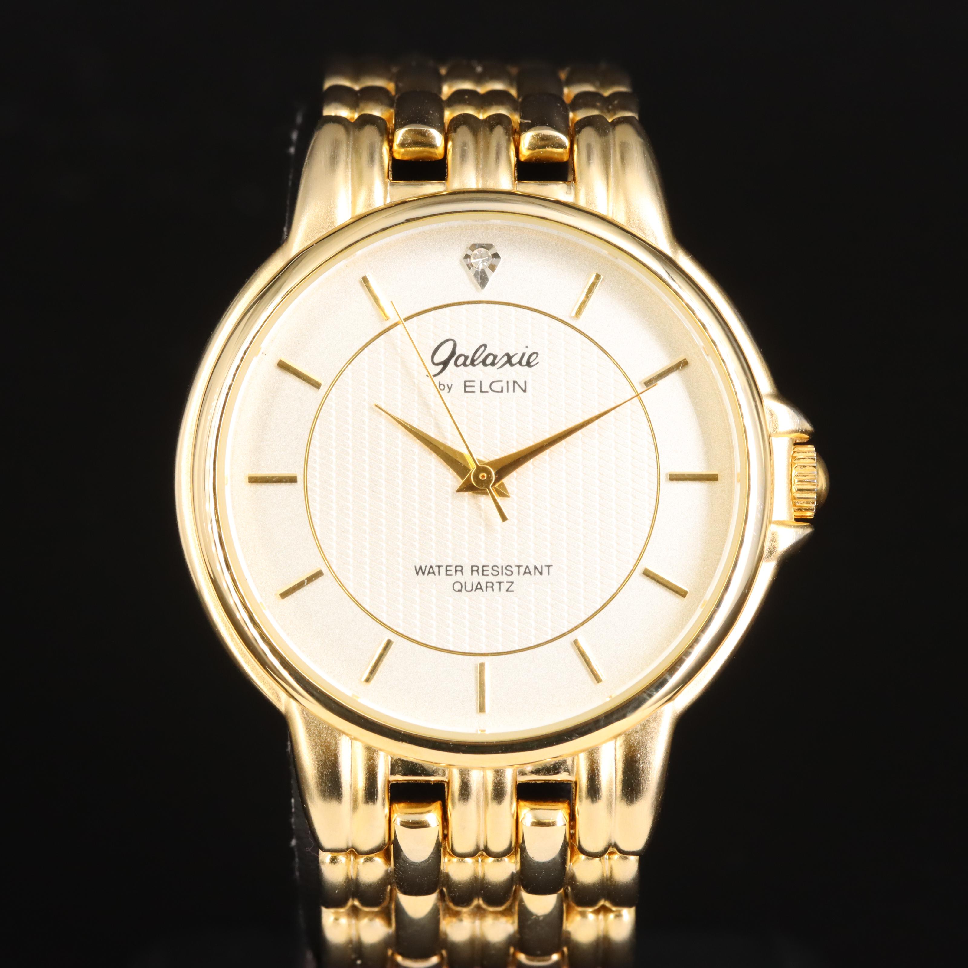 Galaxie by Elgin Water Resistant Quartz Watch