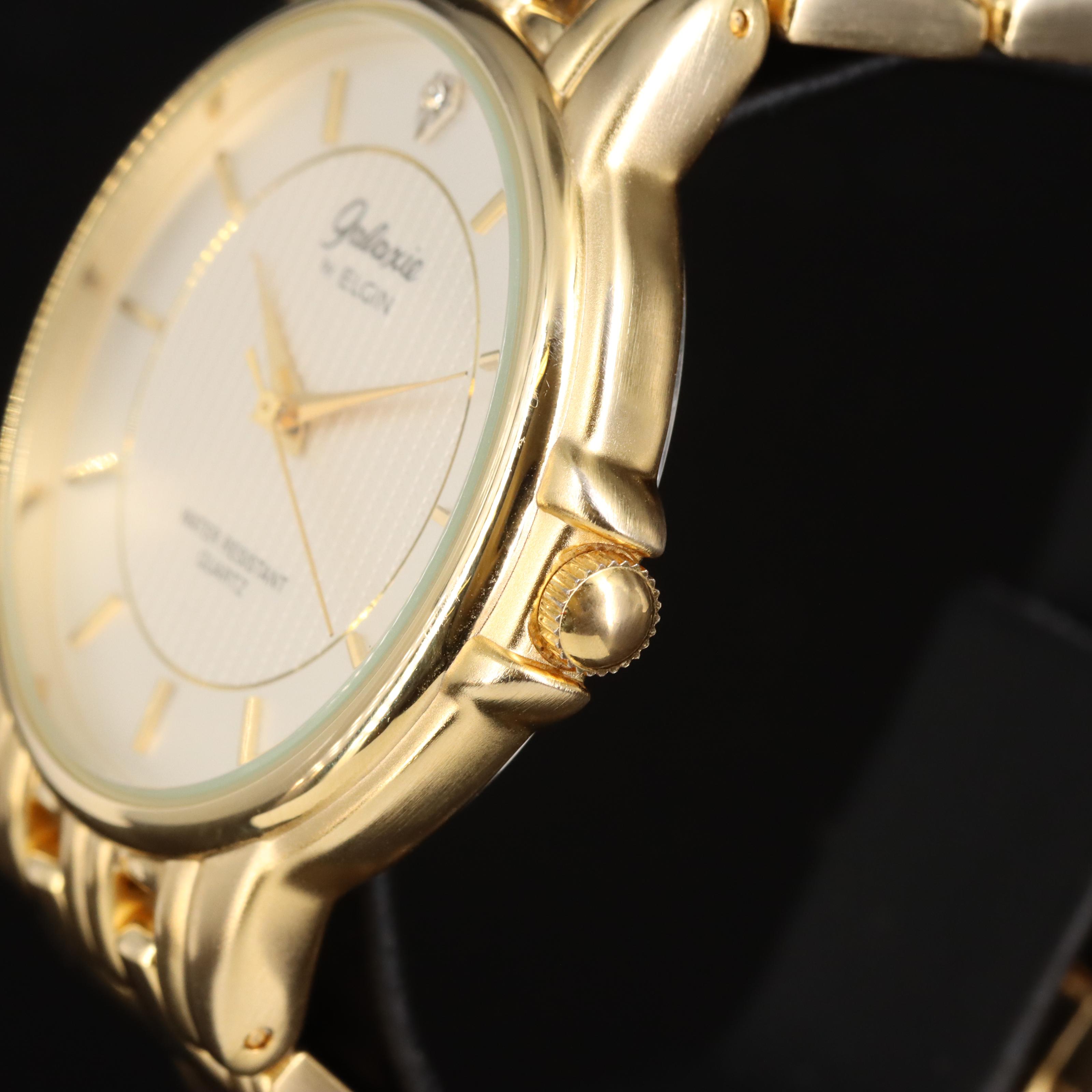 Galaxie by Elgin Water Resistant Quartz Watch