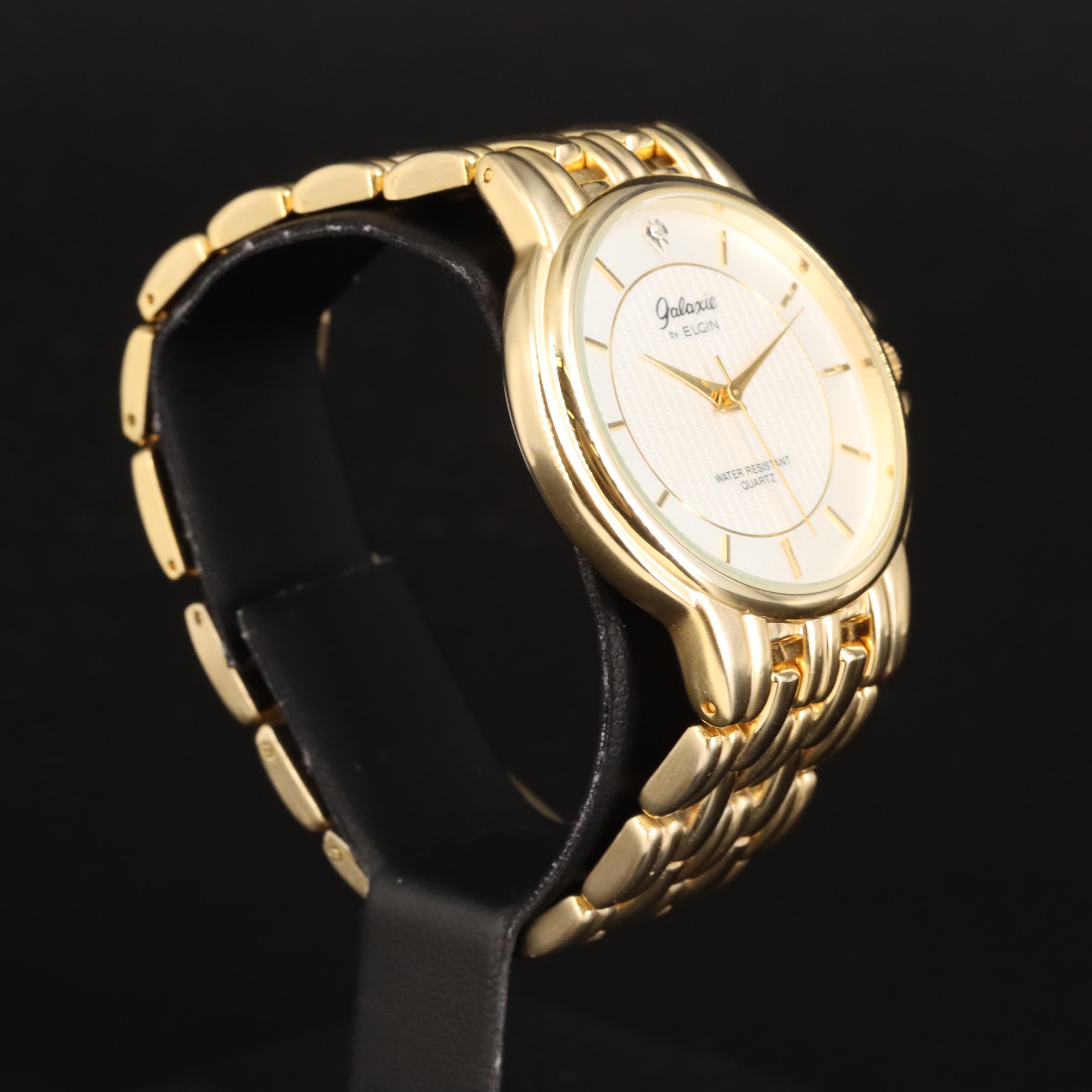 Galaxie by Elgin Water Resistant Quartz Watch