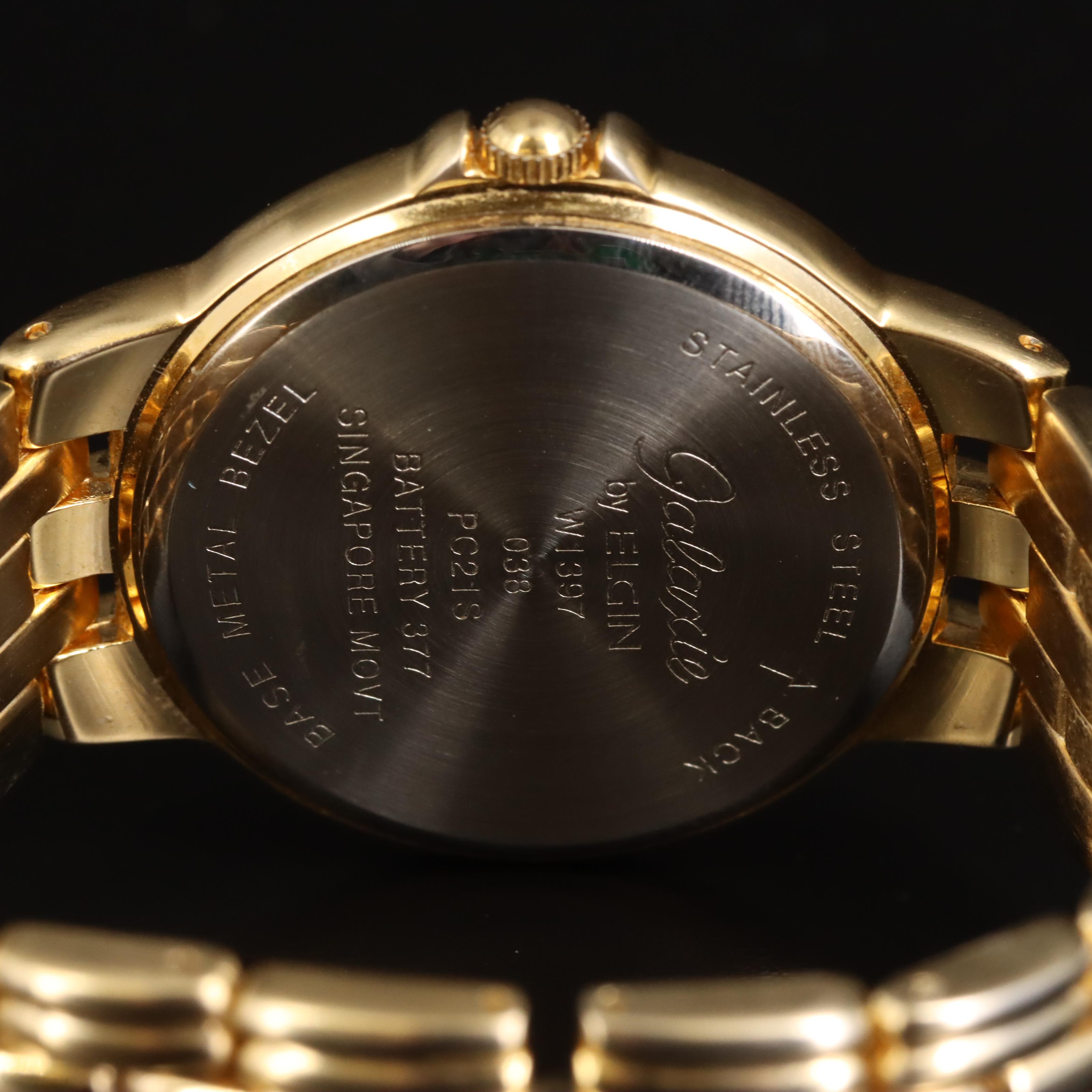 Galaxie by Elgin Water Resistant Quartz Watch