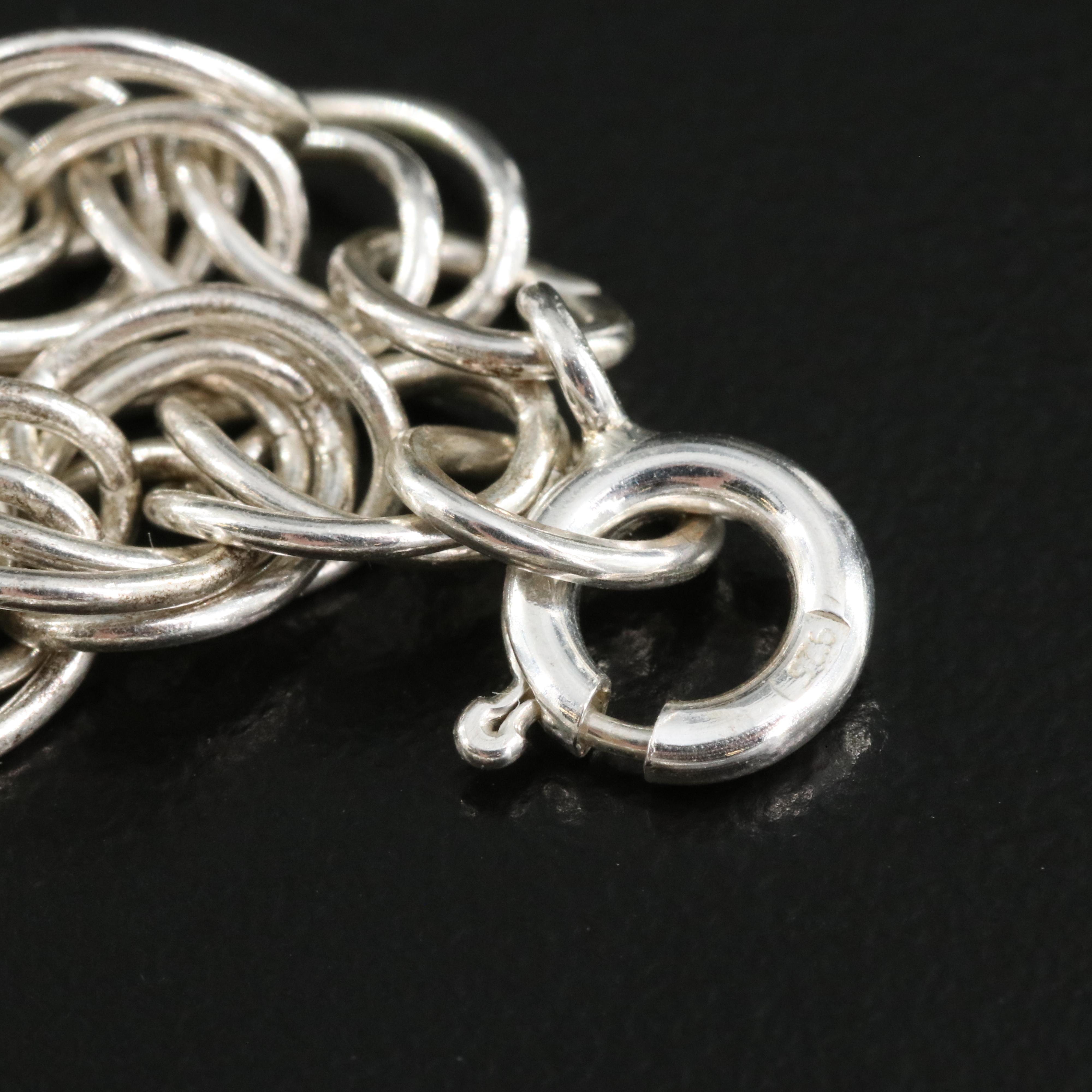 Sterling Singapore Chain Bracelet
