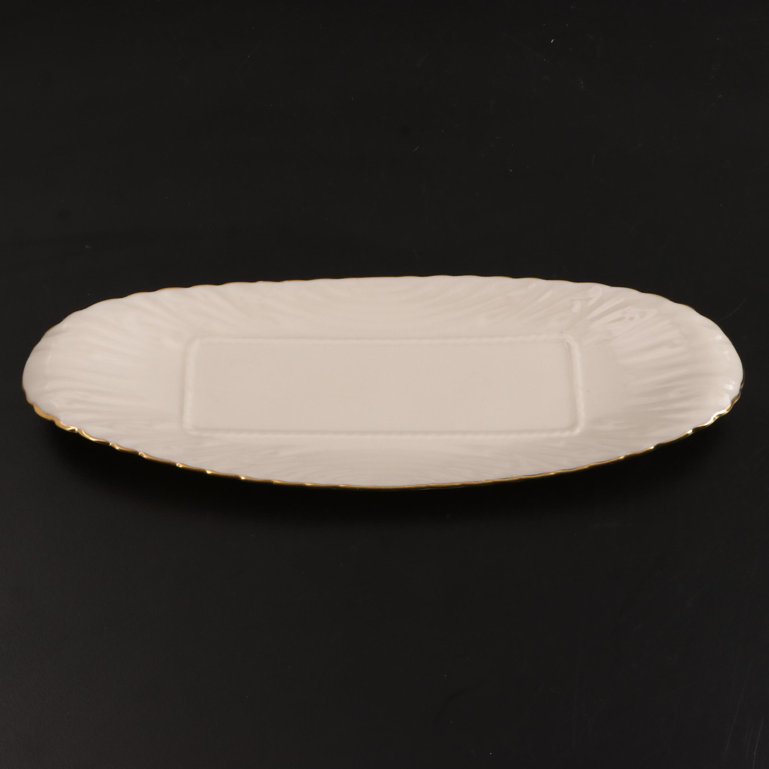 Lenox Teapot, Creamer, Sugar and Nut Dish