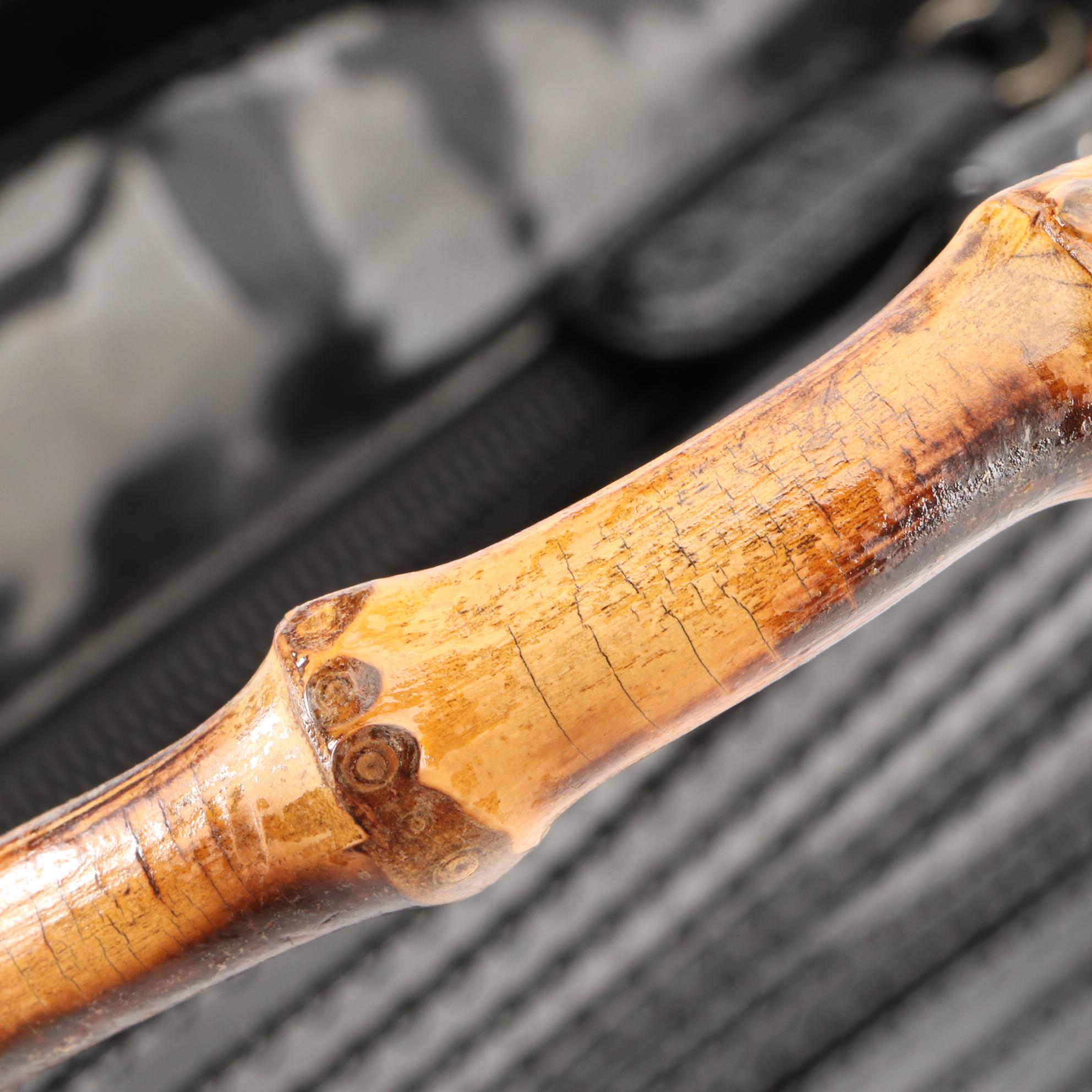 Gucci Bamboo Small Handbag in Patent Leather