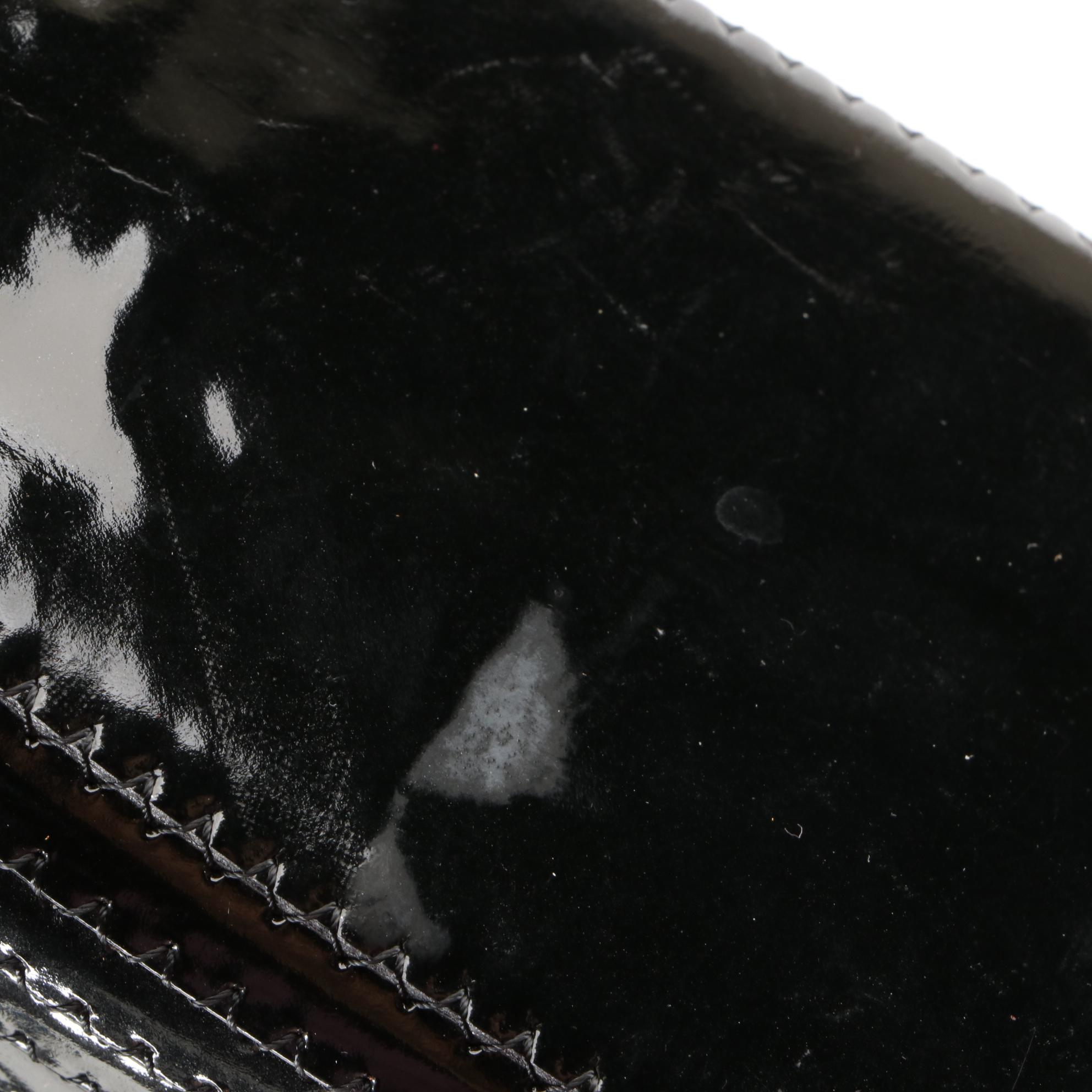 Gucci Bamboo Small Handbag in Patent Leather