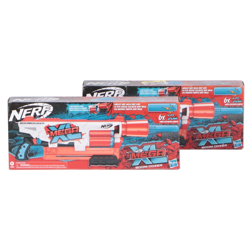 NERF Mega XL Boom Dozer Toy Dart Blasters