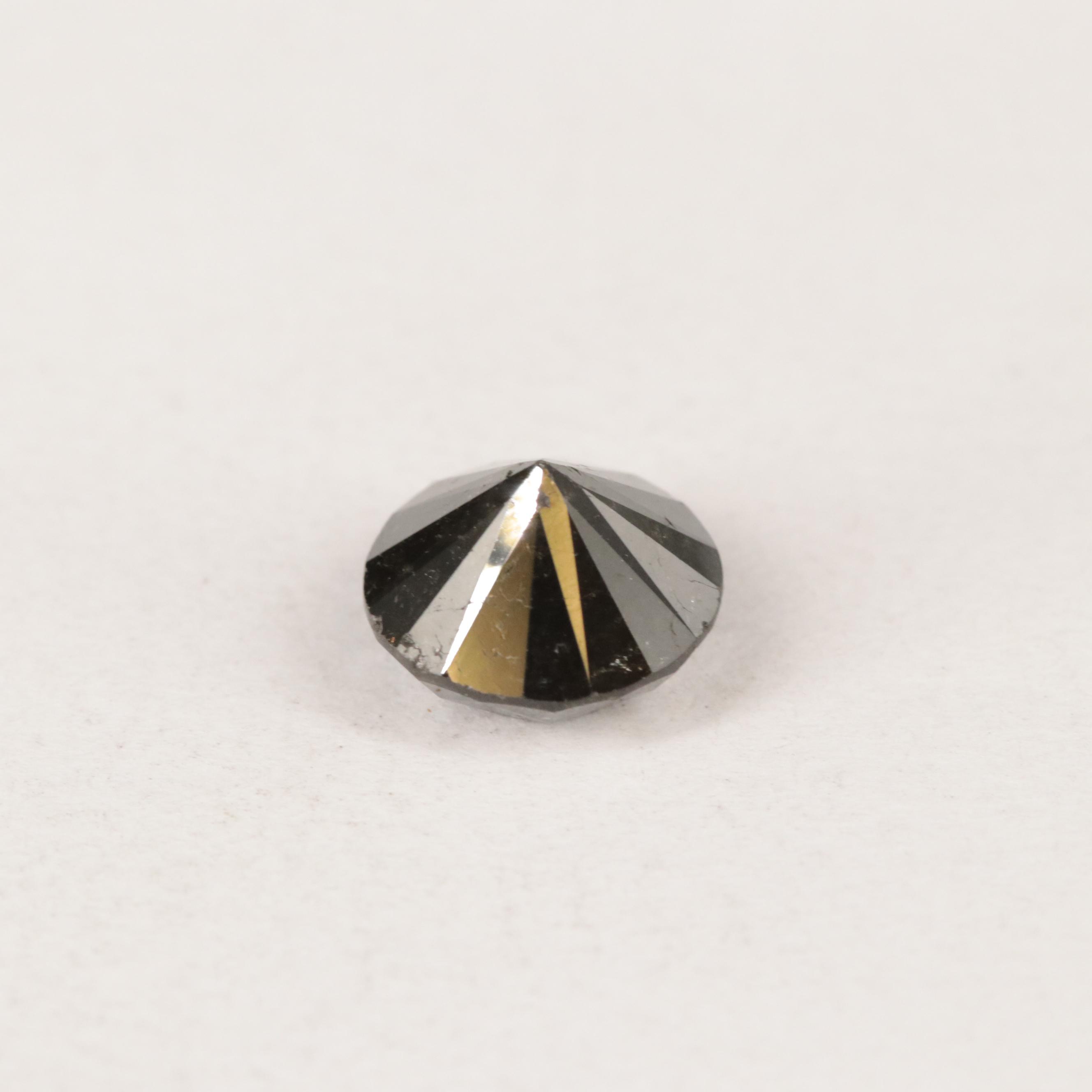 Loose 2.91 CT Black Diamond