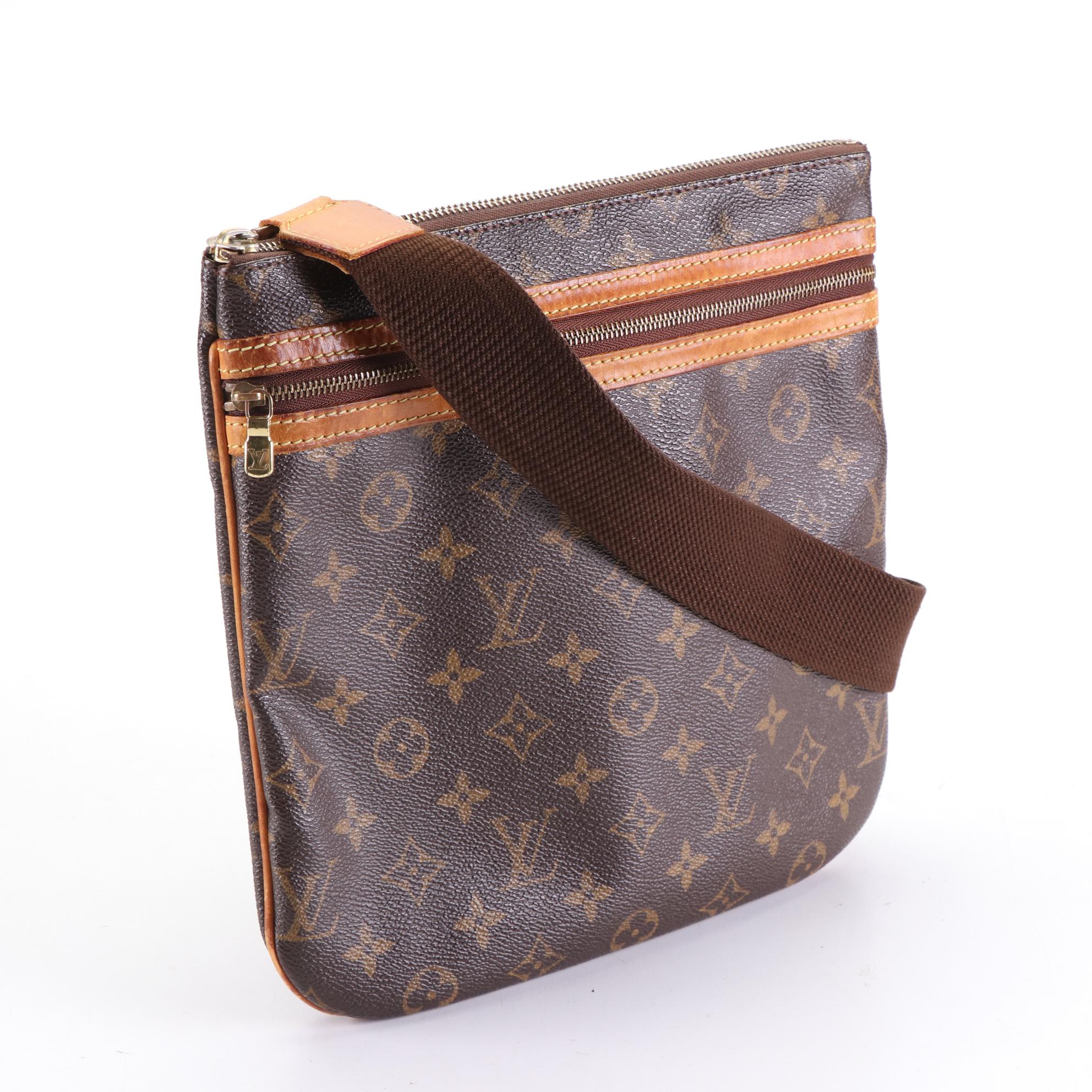 Louis Vuitton Pochette Bosphore Crossbody Bag in Monogram Canvas