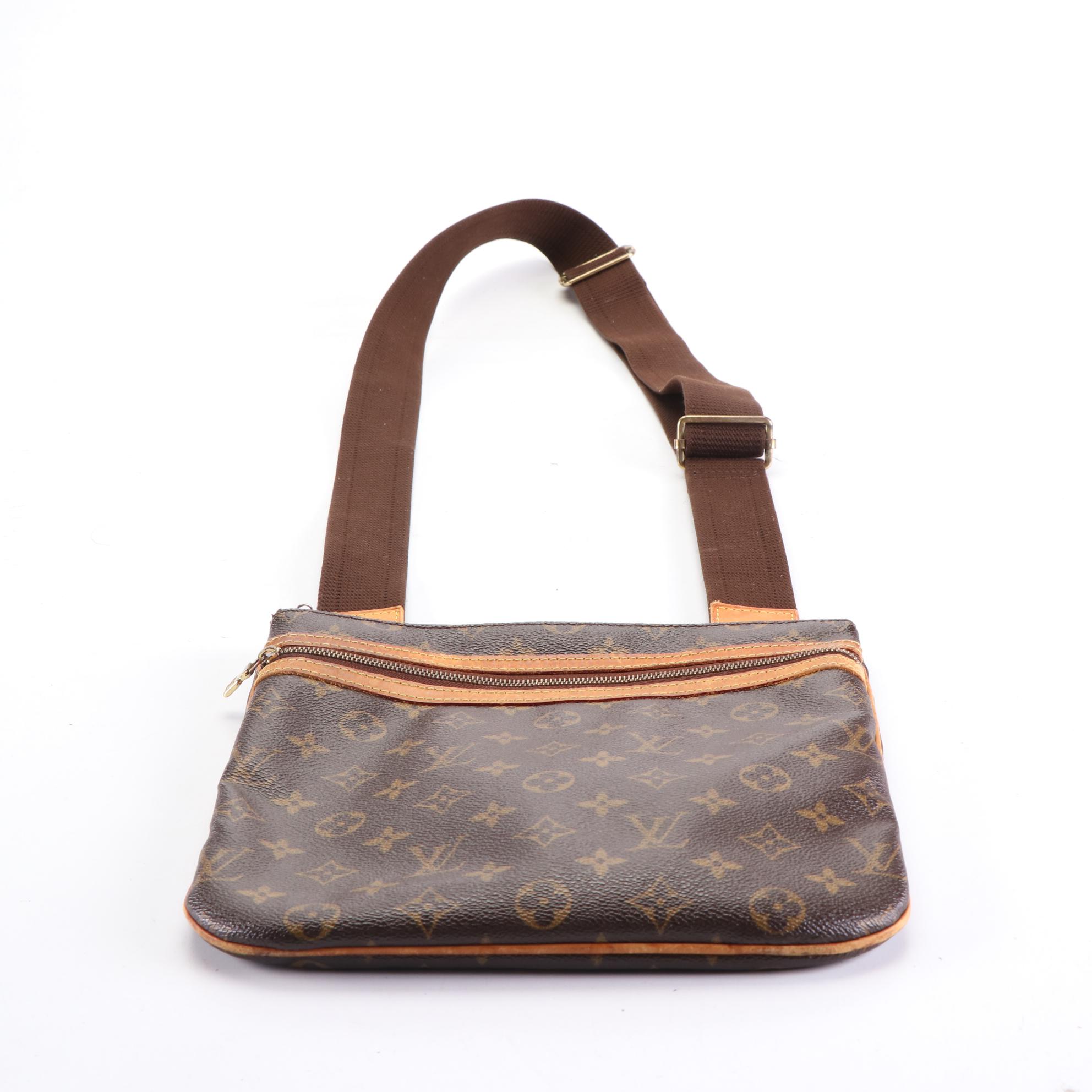 Louis Vuitton Pochette Bosphore Crossbody Bag in Monogram Canvas
