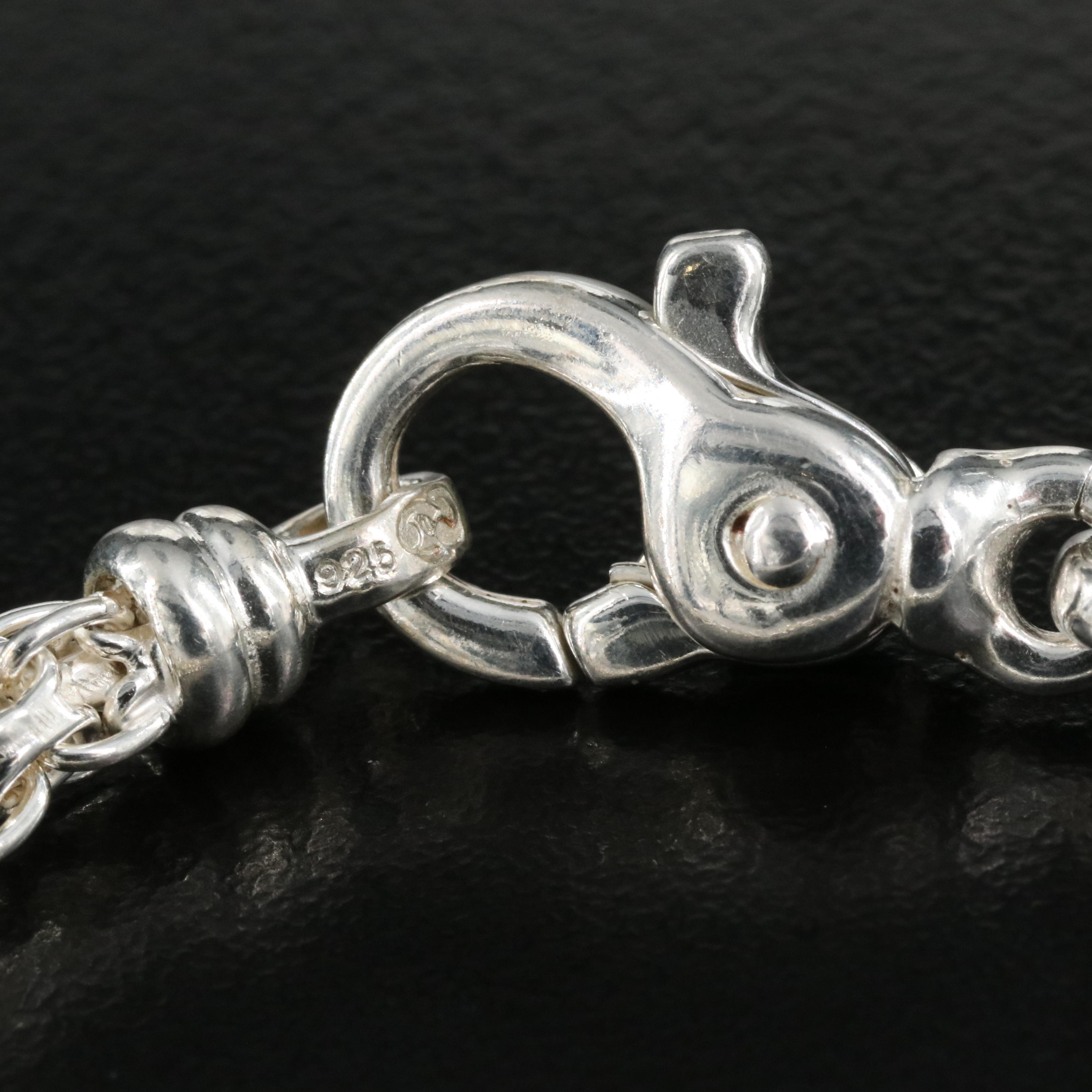 Italian Sterling Bismark Necklace