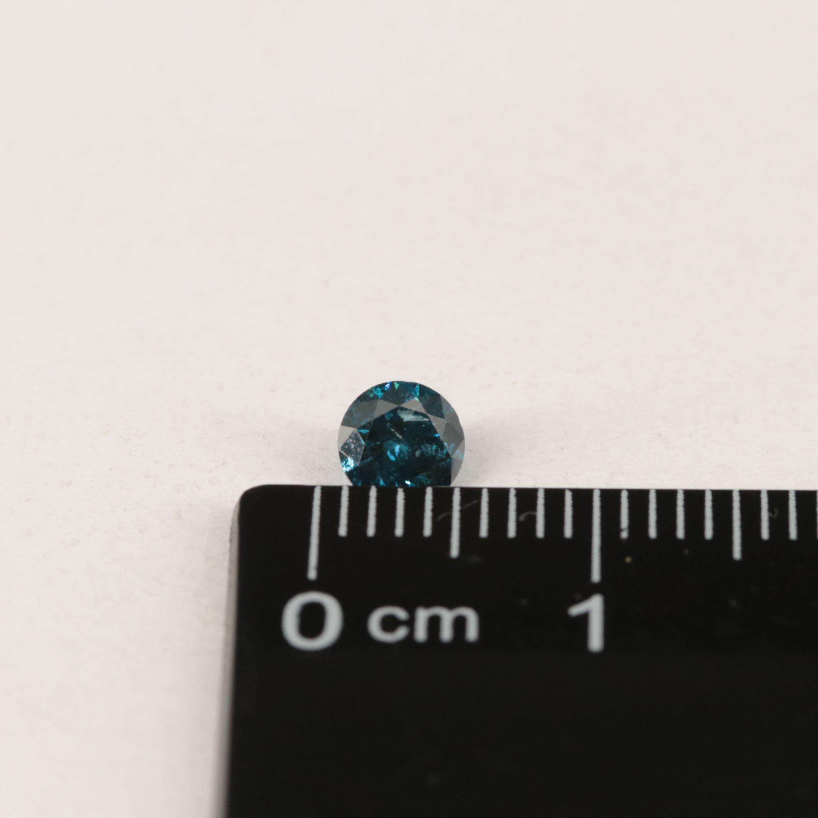 Loose 1.21 CTW Blue Diamond