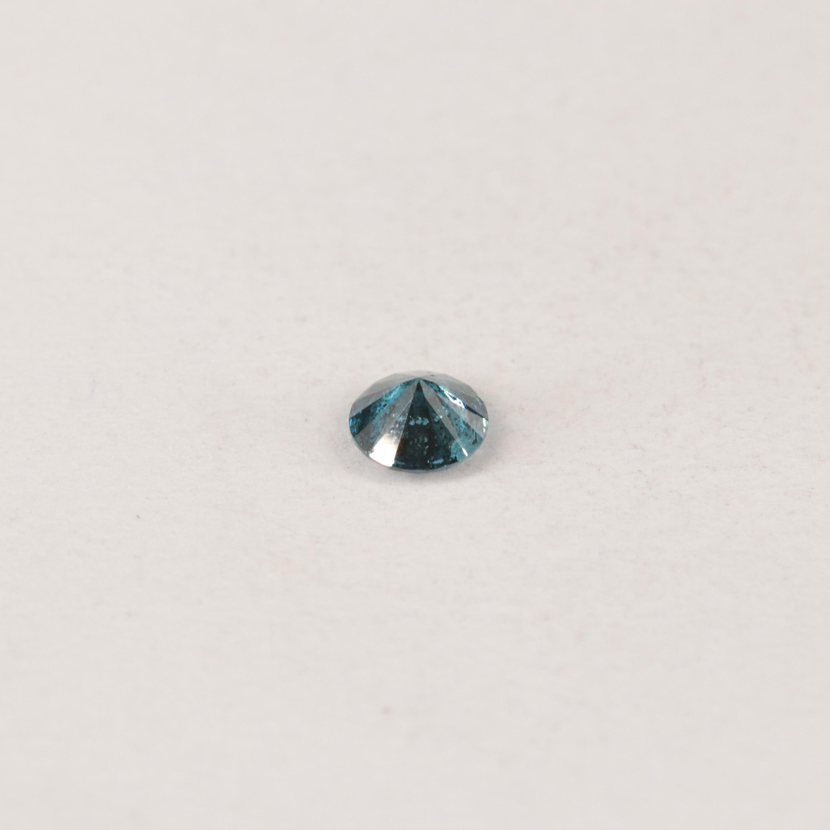 Loose 1.21 CTW Blue Diamond