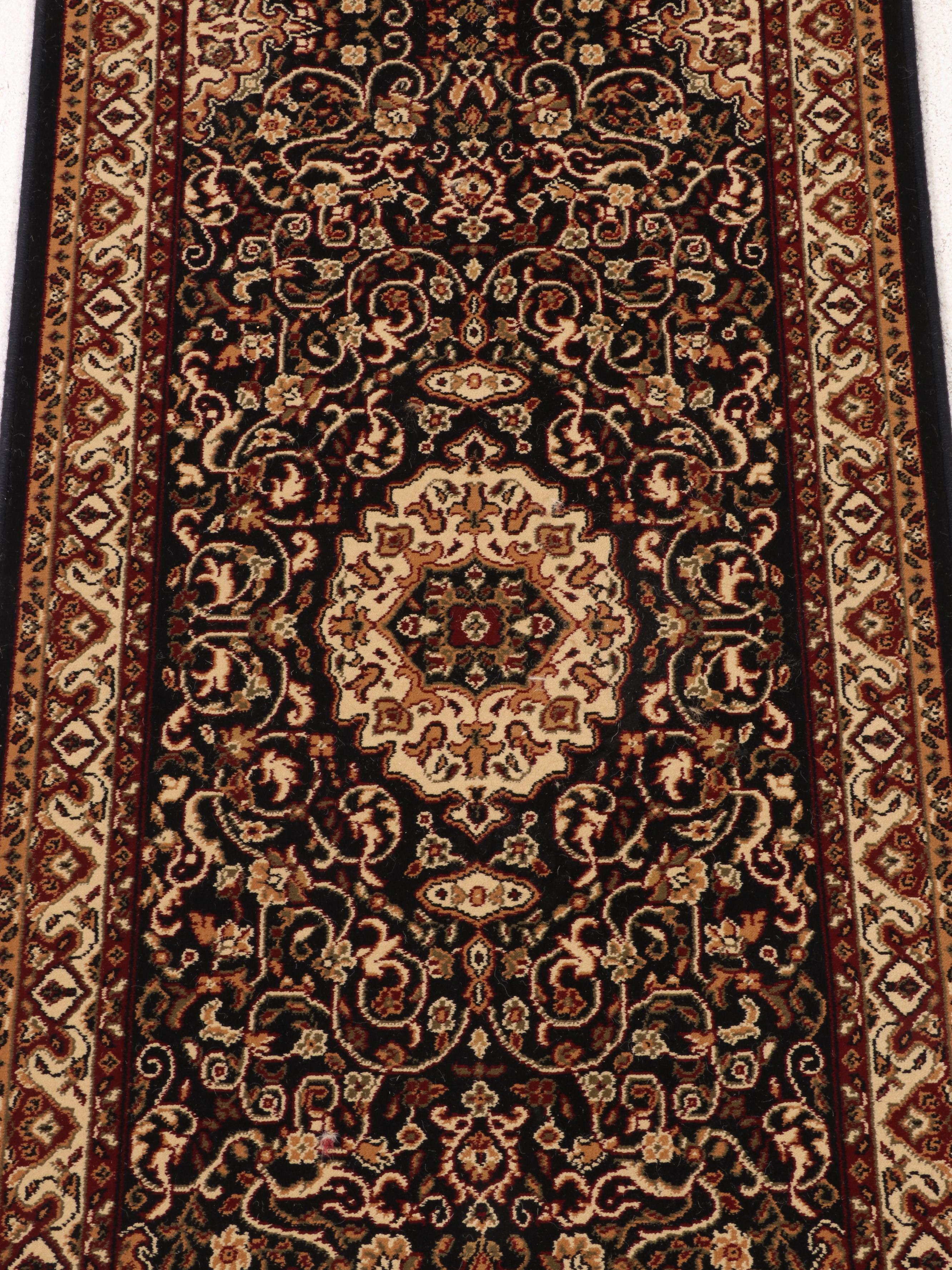 2'2 x 21'2 Machine Made Turkish Indian Agra Style Carpet Runner Remnant