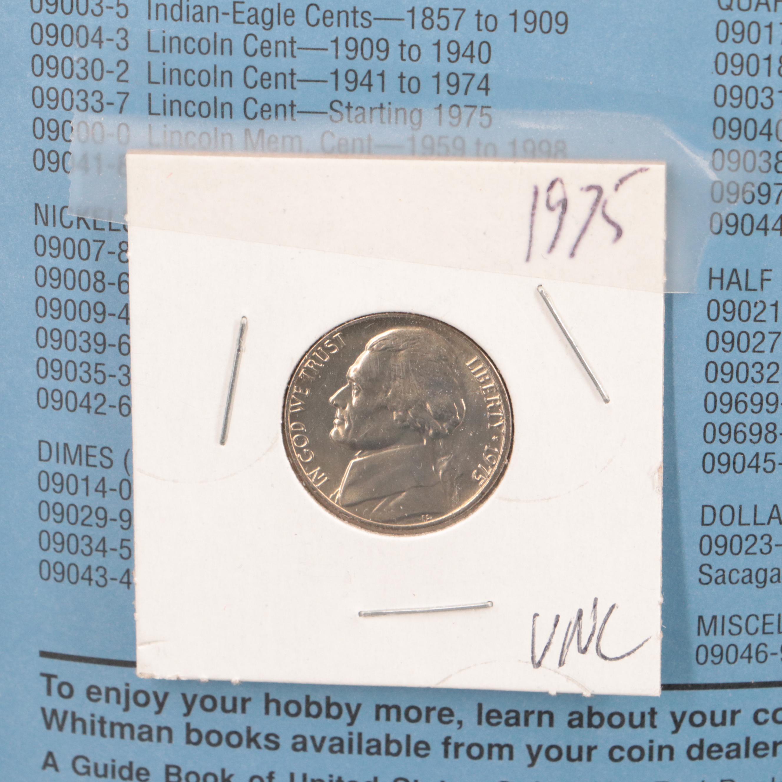 Nearly-Complete Jefferson Nickel Set, 1938-2012