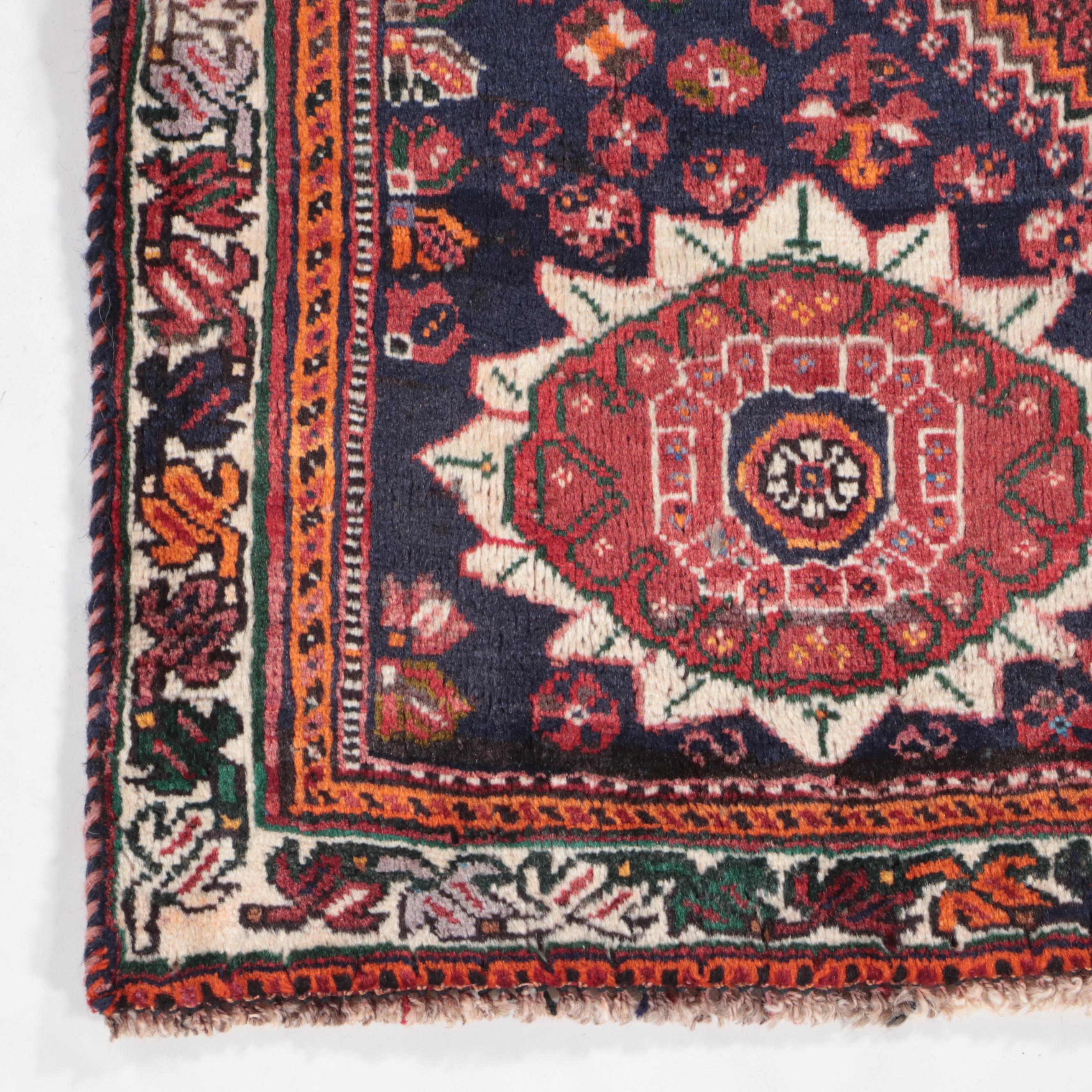 3'7 x 5'7 Hand-Knotted Persian Qashqai Area Rug