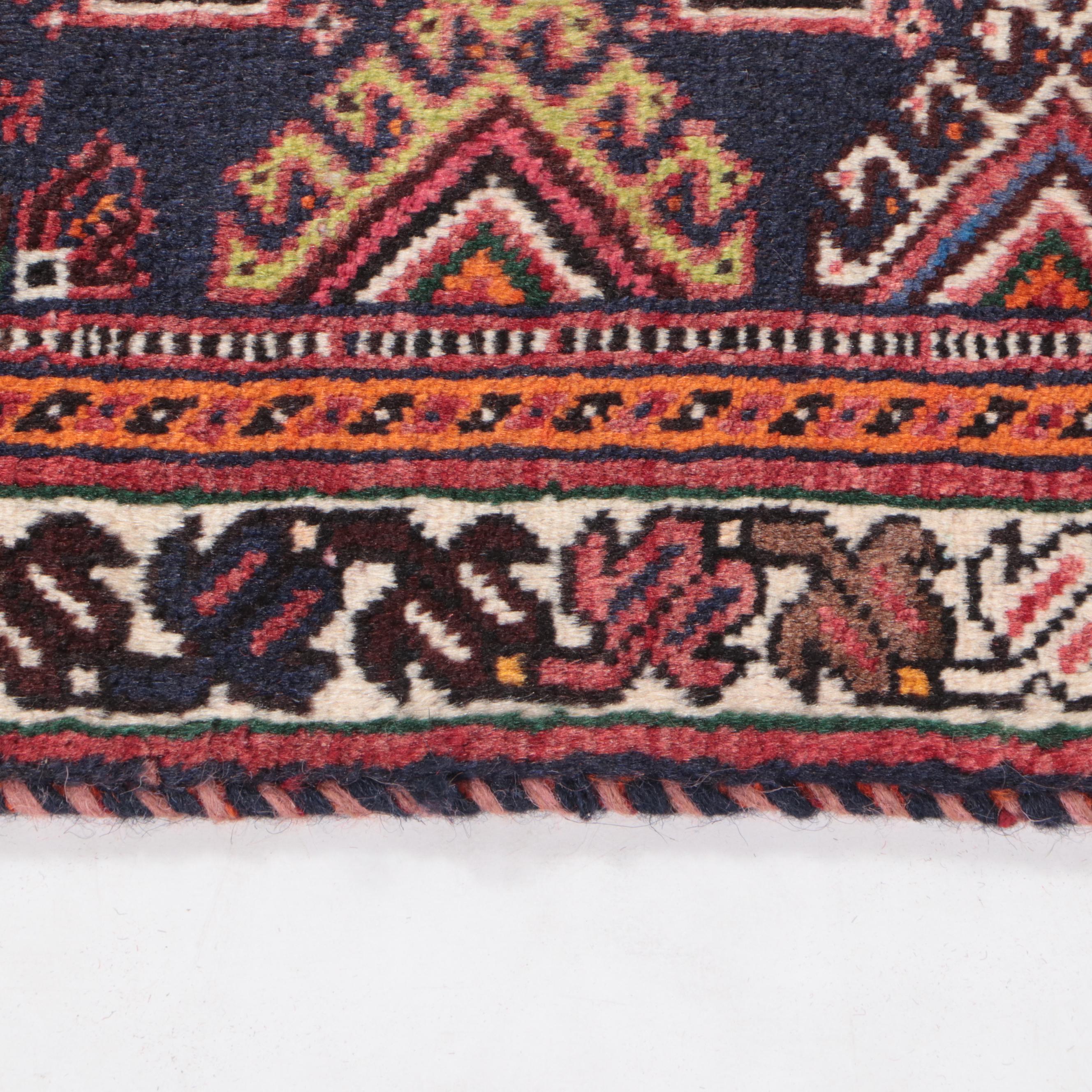 3'7 x 5'7 Hand-Knotted Persian Qashqai Area Rug