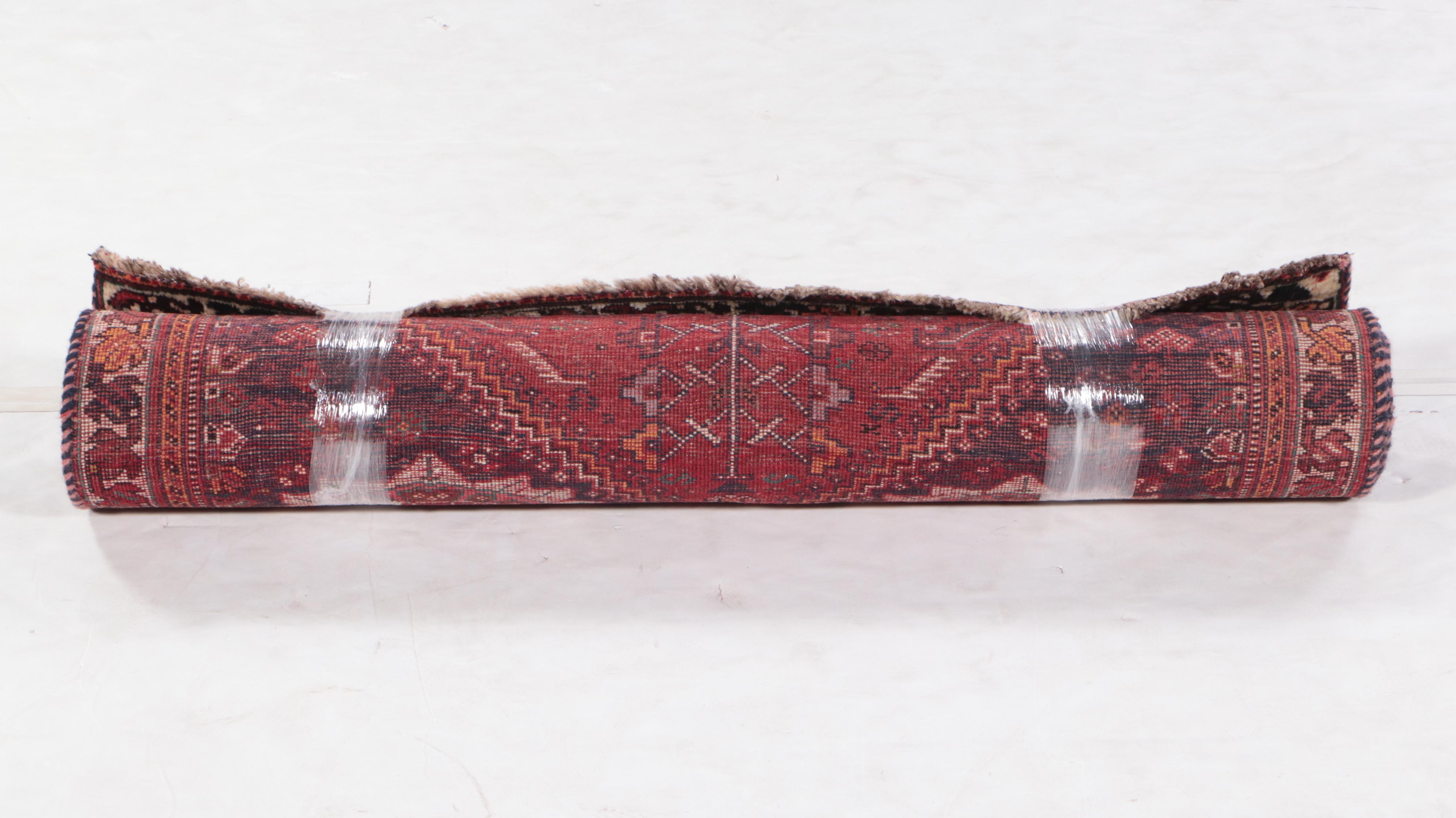 3'7 x 5'7 Hand-Knotted Persian Qashqai Area Rug