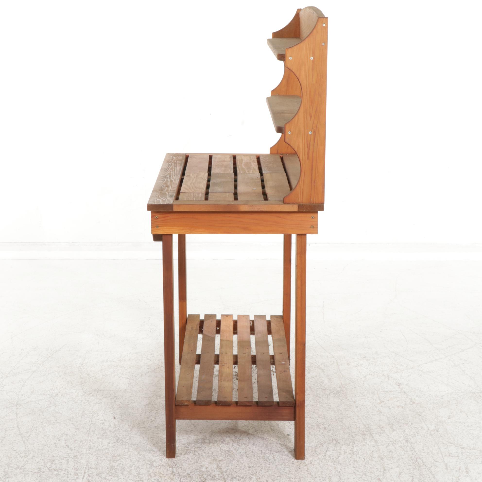 American Woods Inc. Pine Potting Bench